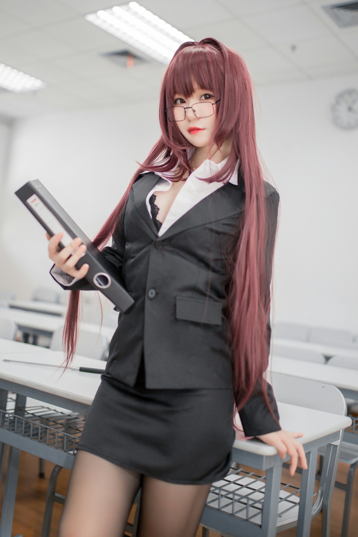 图片[5]-性感人气COSER Yoko宅夏Cos – 斯卡哈教师 – COSPLAY-小爱·美女部落