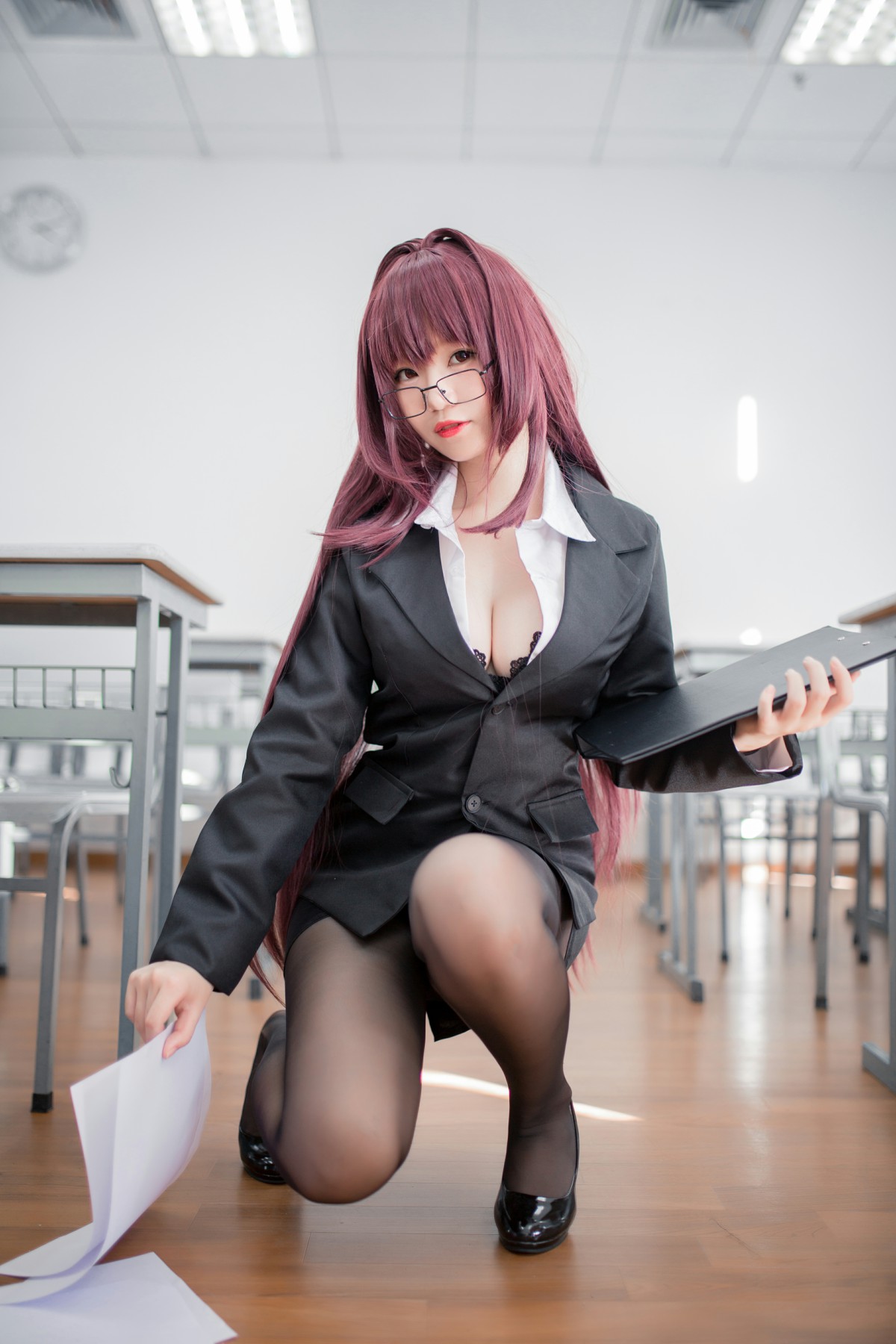 图片[8]-性感人气COSER Yoko宅夏Cos – 斯卡哈教师 – COSPLAY-小爱·美女部落
