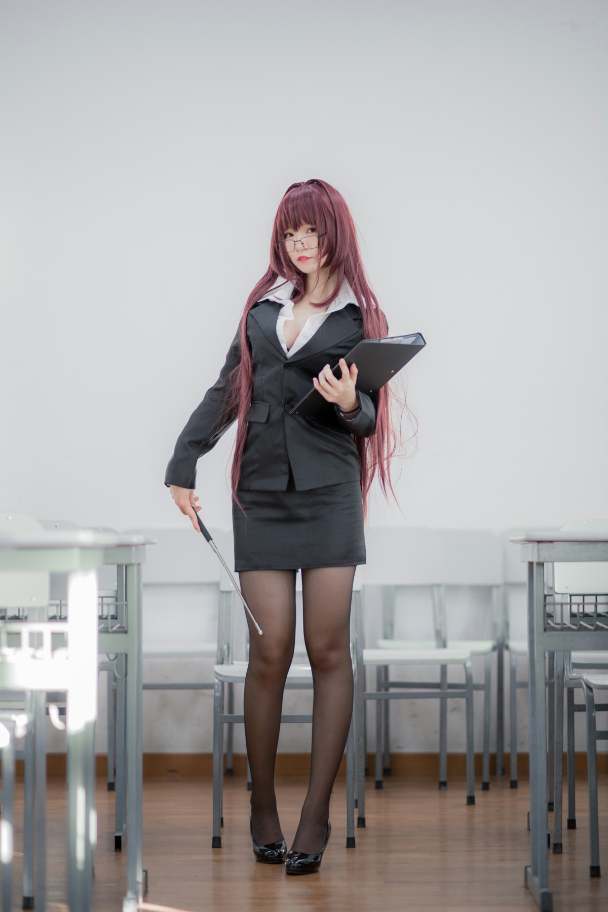 图片[31]-性感人气COSER Yoko宅夏Cos – 斯卡哈教师 – COSPLAY-小爱·美女部落