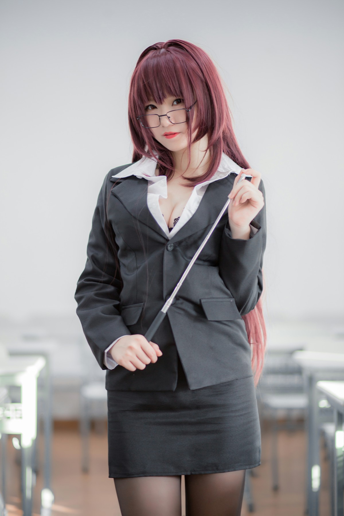 图片[32]-性感人气COSER Yoko宅夏Cos – 斯卡哈教师 – COSPLAY-小爱·美女部落