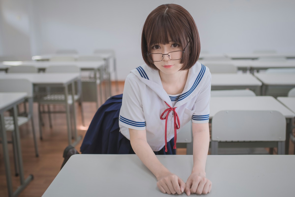 白金Saki写真 – 蘑菇头 – COSPLAY-小爱·美女部落