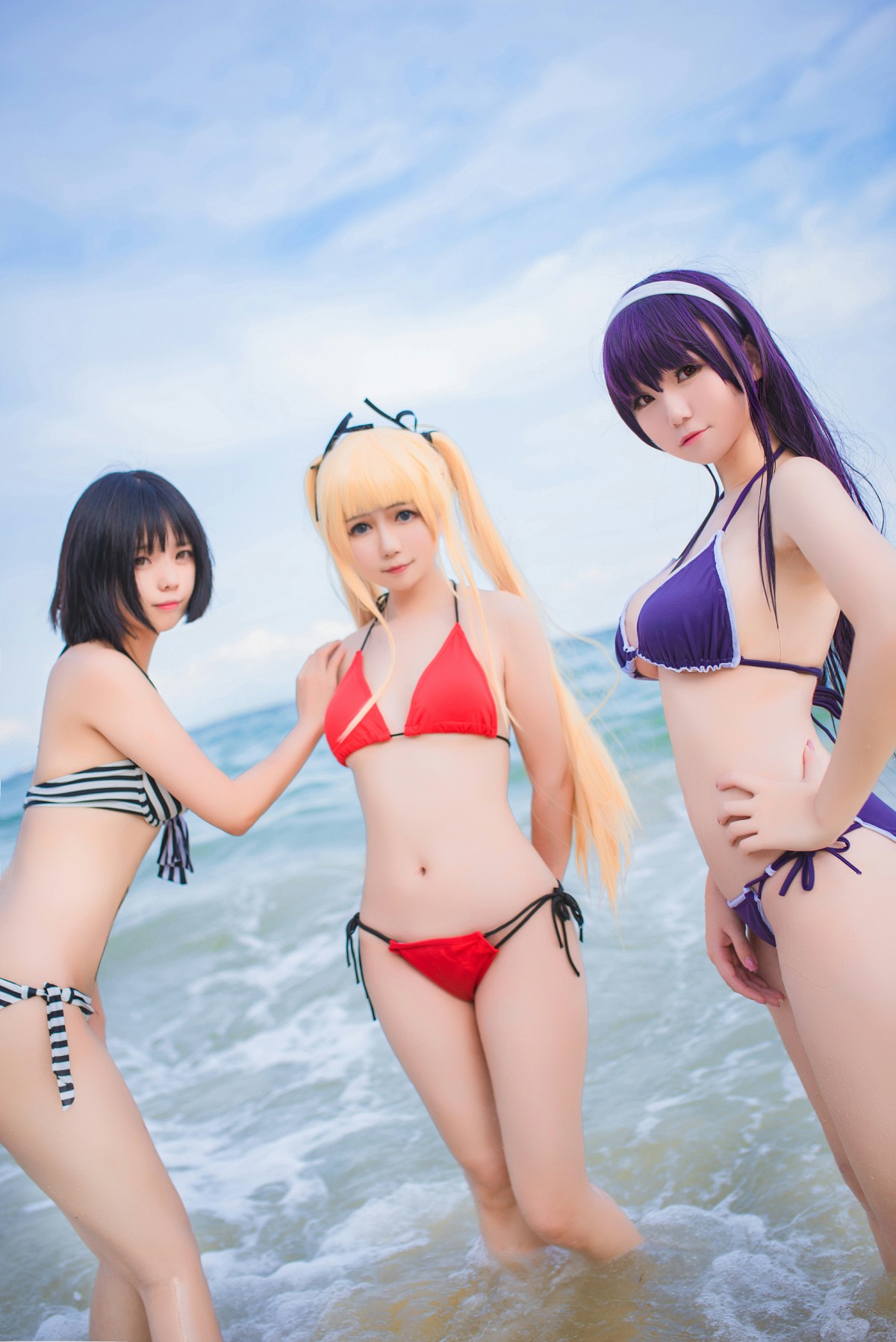 图片[2]-白金Saki写真 – 水着 – COSPLAY-小爱·美女部落