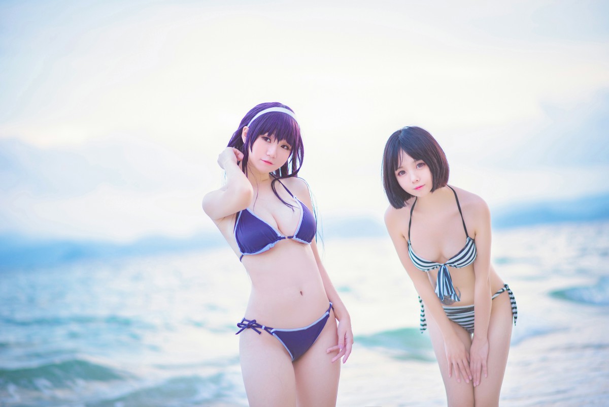 图片[5]-白金Saki写真 – 水着 – COSPLAY-小爱·美女部落