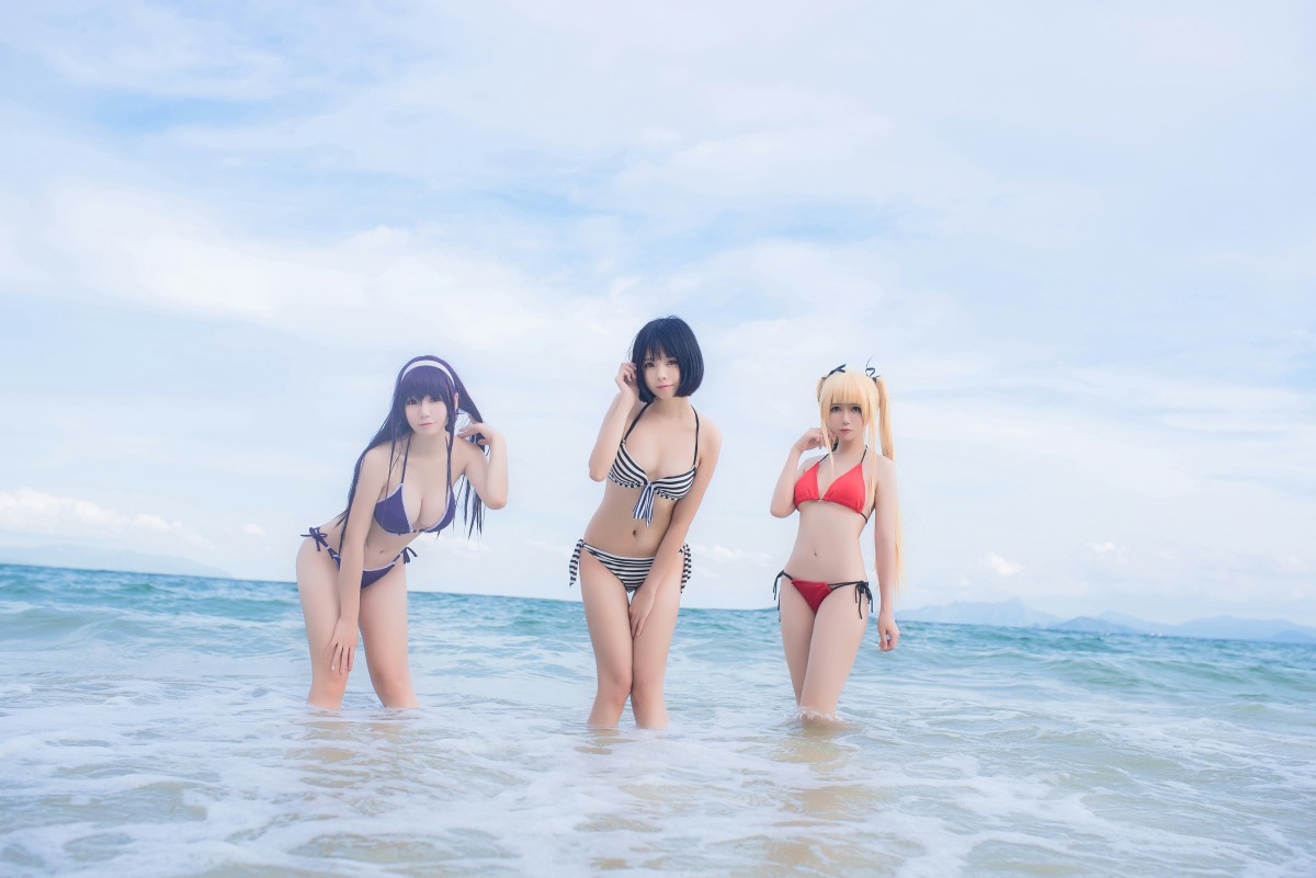 图片[8]-白金Saki写真 – 水着 – COSPLAY-小爱·美女部落