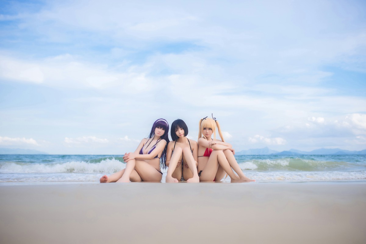 图片[9]-白金Saki写真 – 水着 – COSPLAY-小爱·美女部落