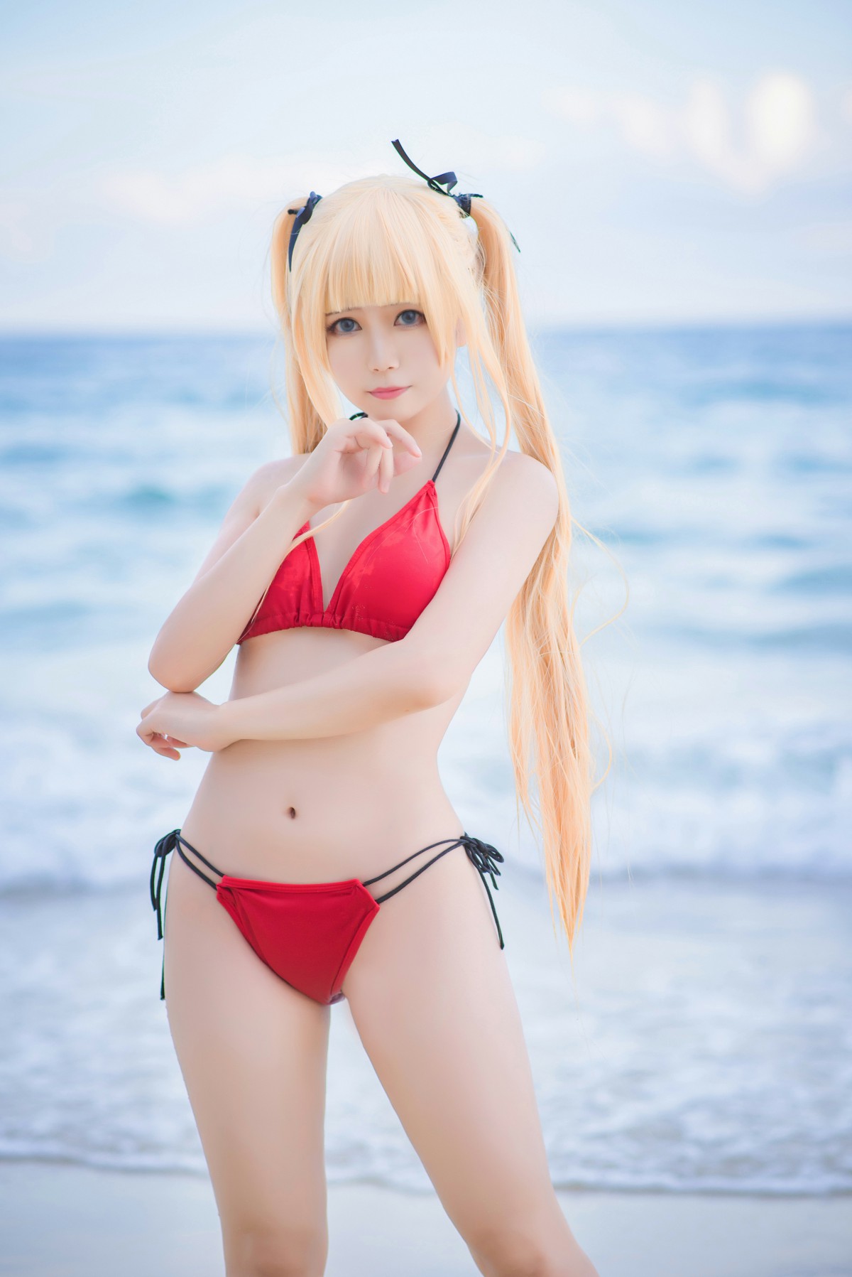 图片[16]-白金Saki写真 – 水着 – COSPLAY-小爱·美女部落