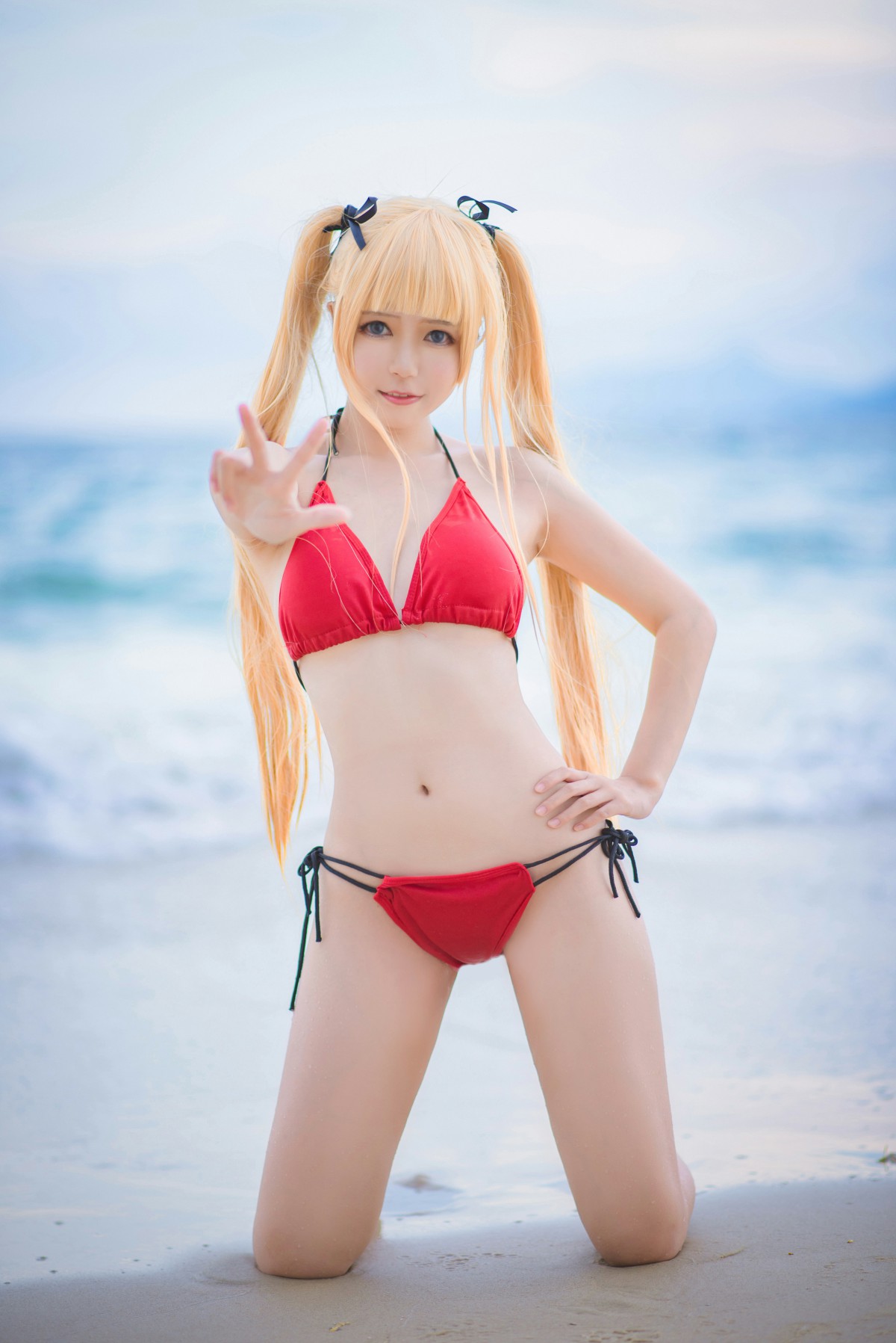 图片[18]-白金Saki写真 – 水着 – COSPLAY-小爱·美女部落