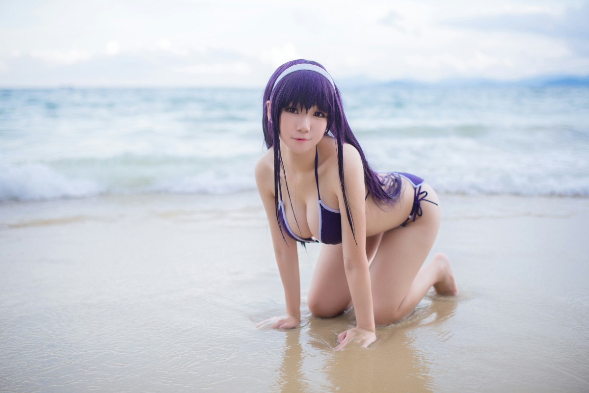 图片[23]-白金Saki写真 – 水着 – COSPLAY-小爱·美女部落