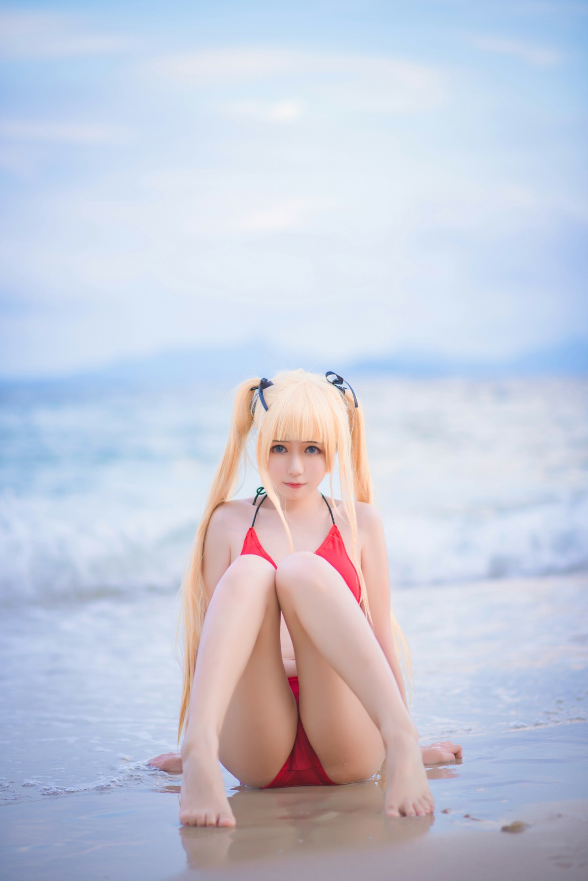 图片[22]-白金Saki写真 – 水着 – COSPLAY-小爱·美女部落