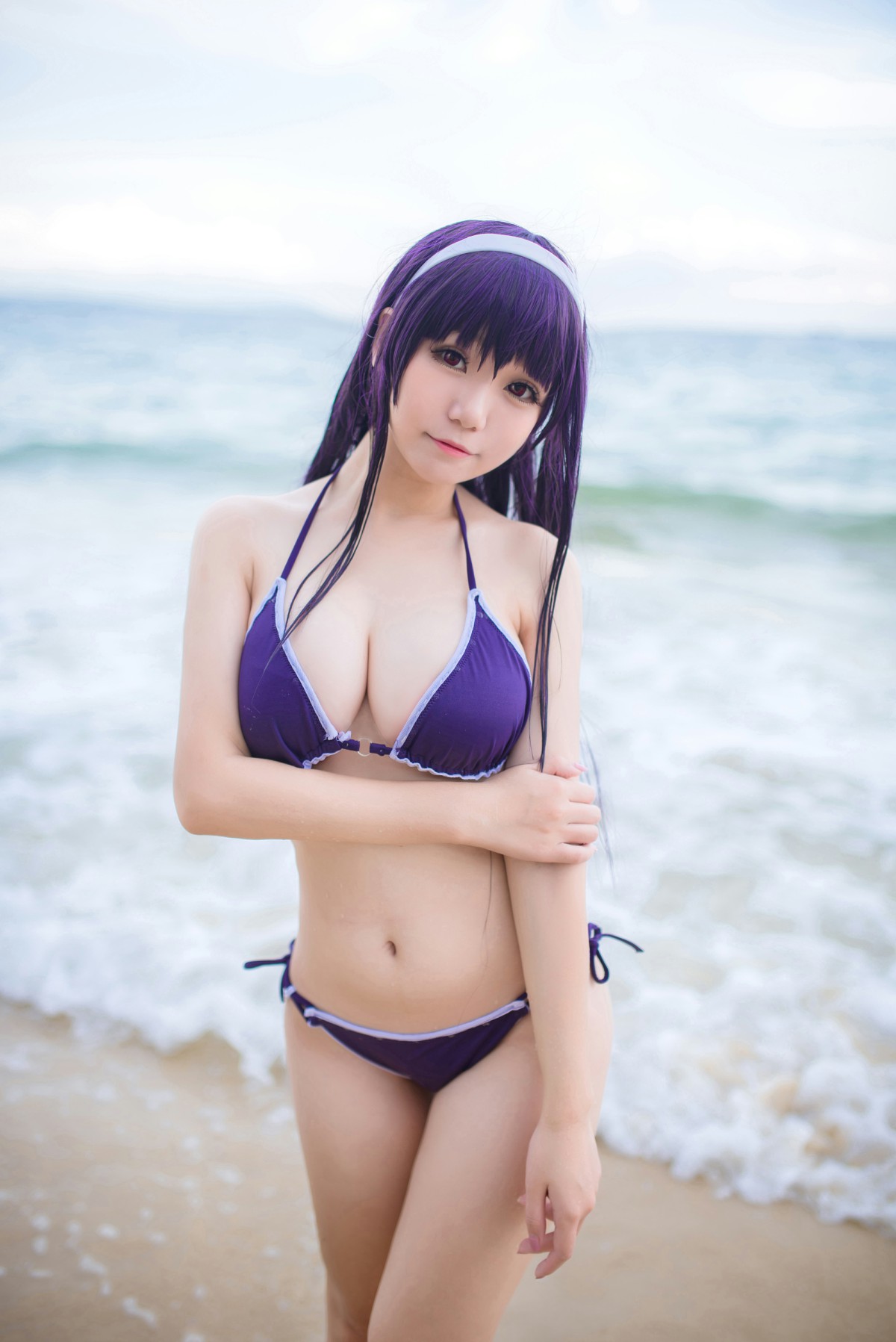 图片[24]-白金Saki写真 – 水着 – COSPLAY-小爱·美女部落