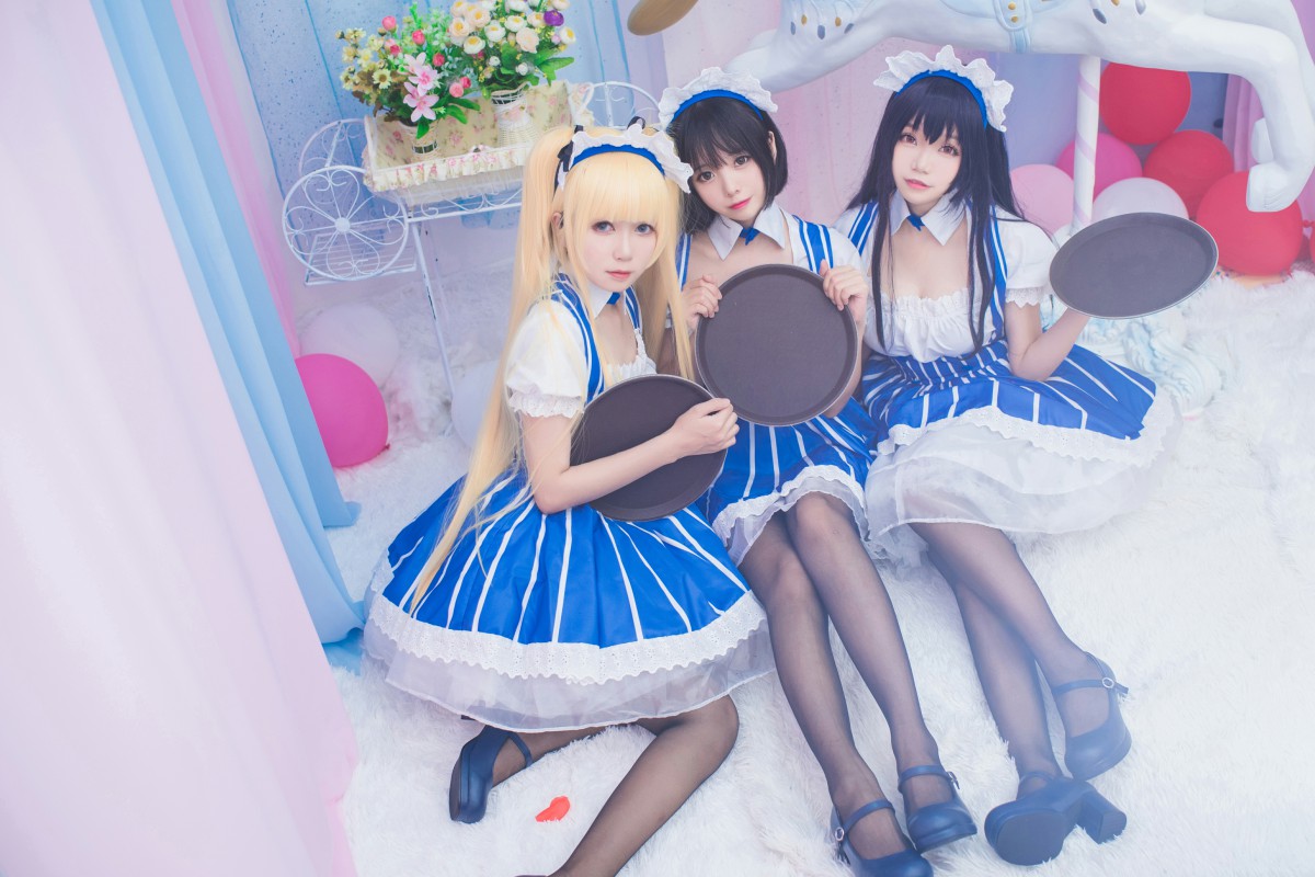 图片[2]-白金Saki写真 – 女仆 – COSPLAY-小爱·美女部落
