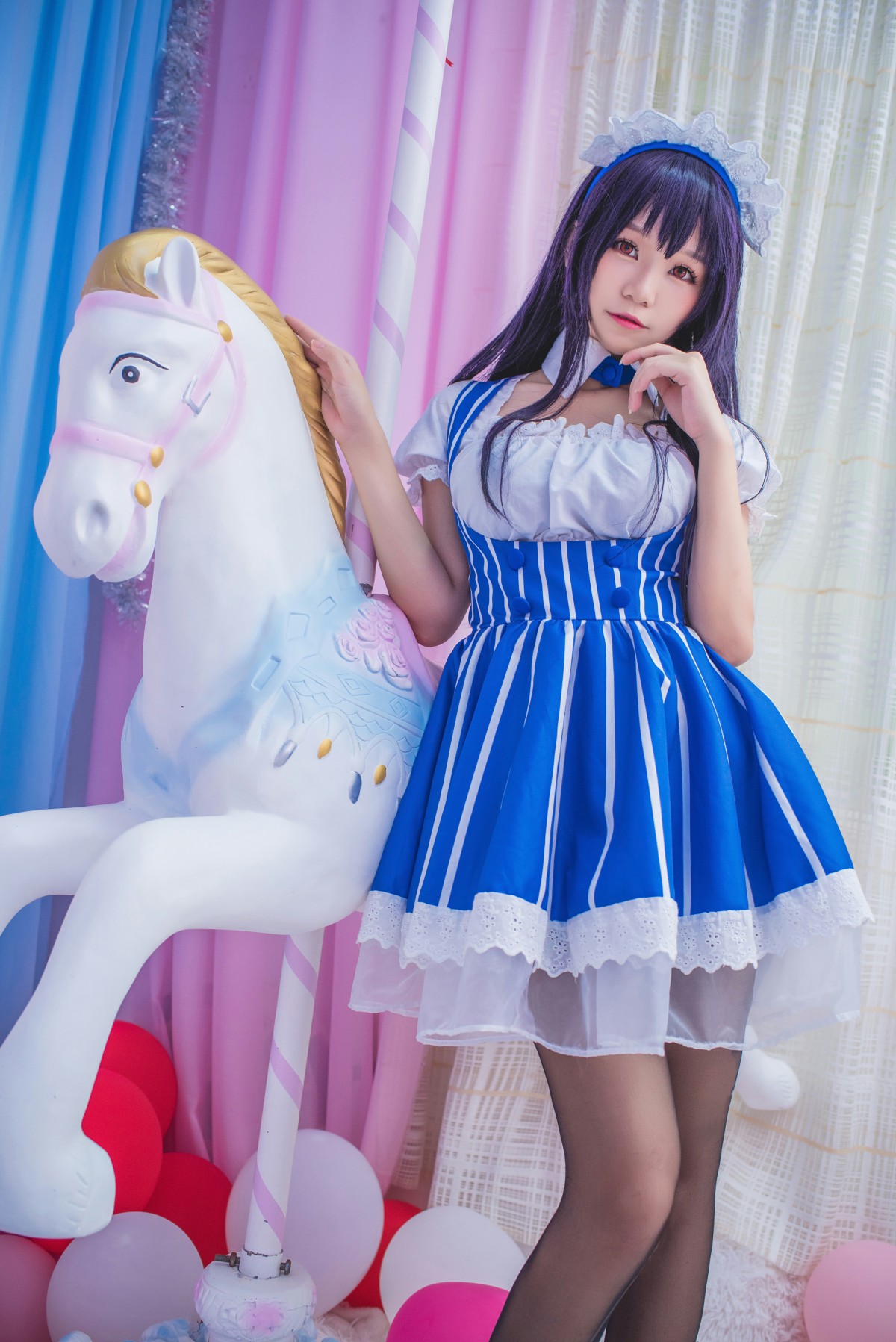 图片[10]-白金Saki写真 – 女仆 – COSPLAY-小爱·美女部落