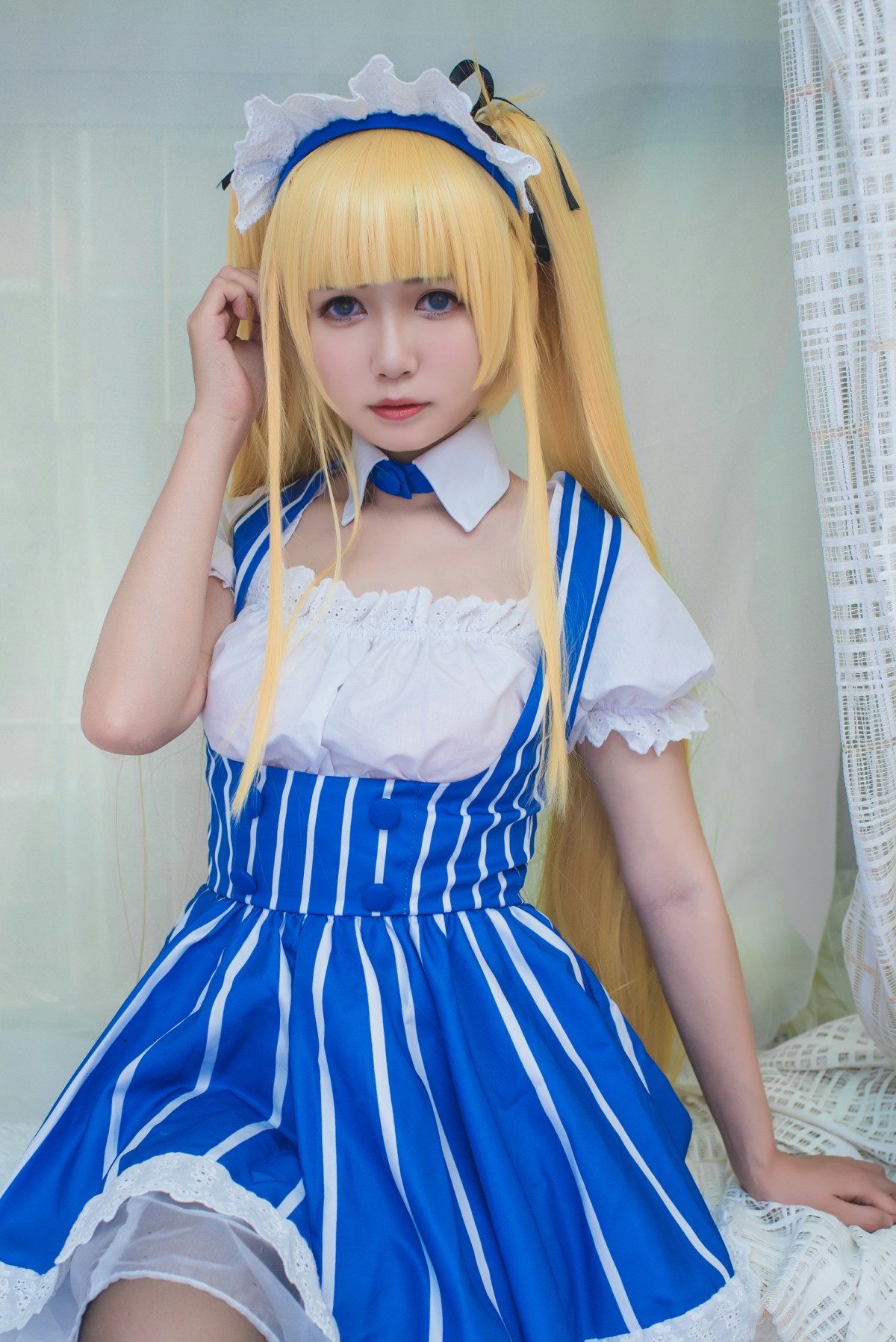 图片[13]-白金Saki写真 – 女仆 – COSPLAY-小爱·美女部落