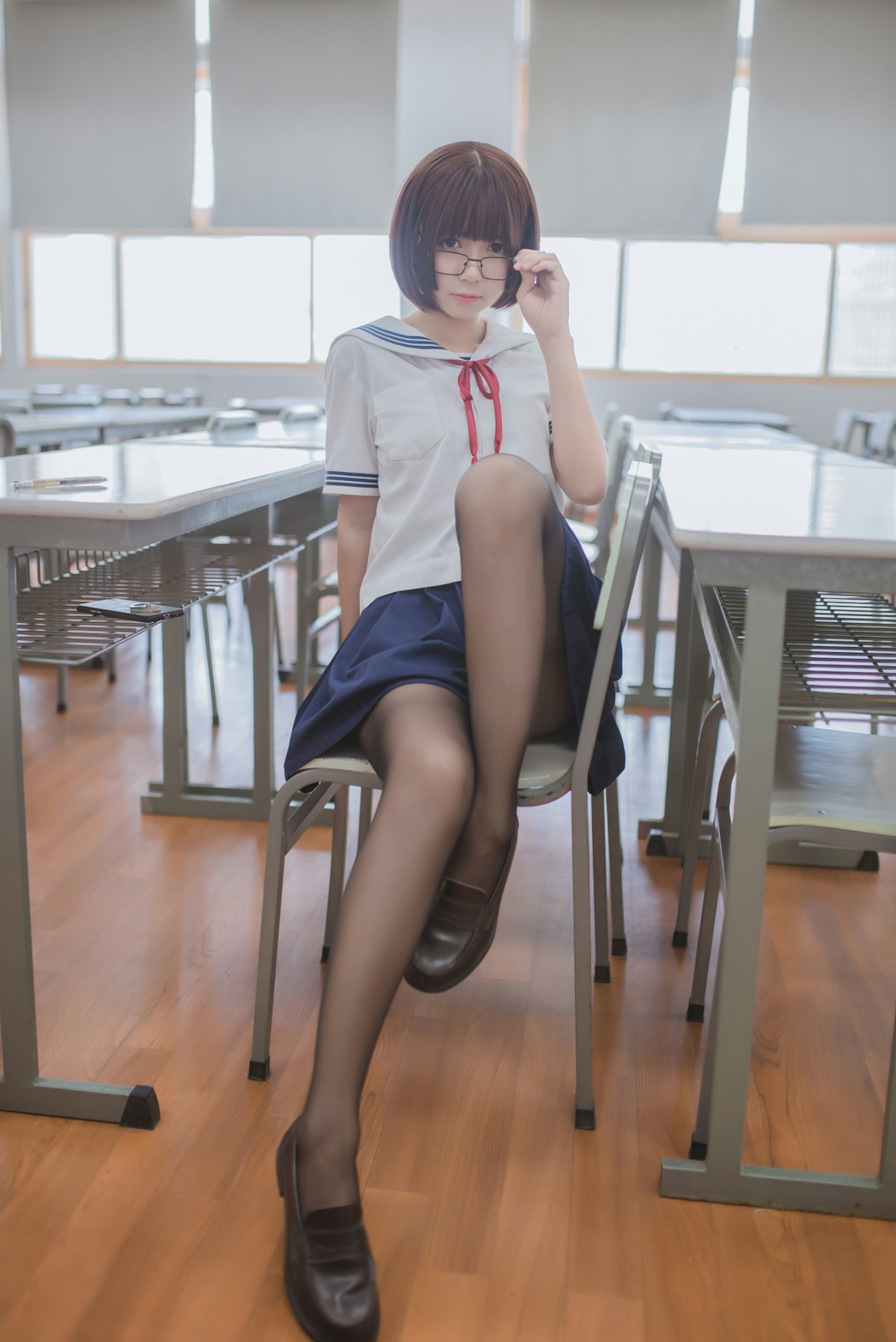 图片[9]-白金Saki写真 – 黑丝 – COSPLAY-小爱·美女部落