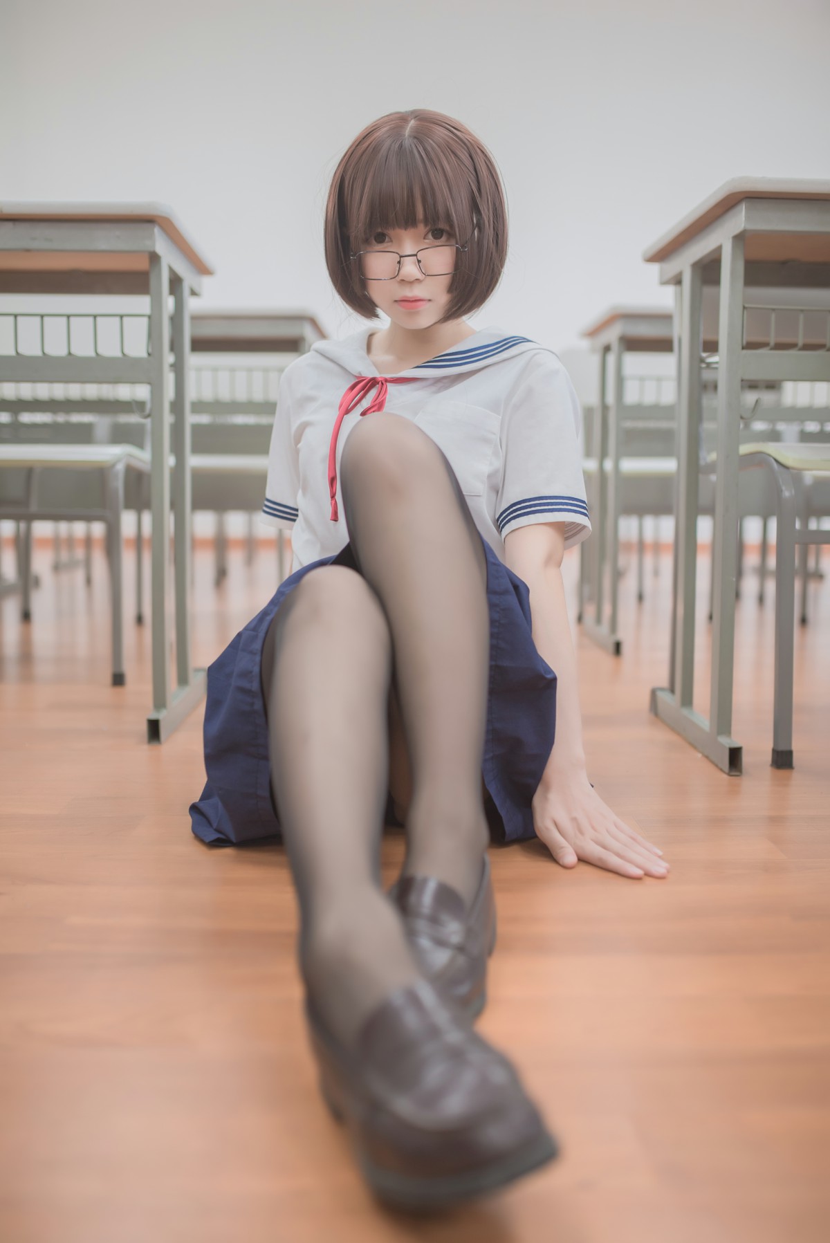 图片[11]-白金Saki写真 – 黑丝 – COSPLAY-小爱·美女部落