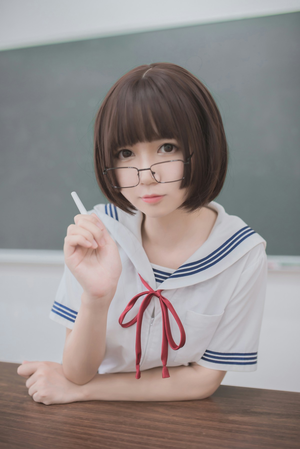 图片[25]-白金Saki写真 – 黑丝 – COSPLAY-小爱·美女部落