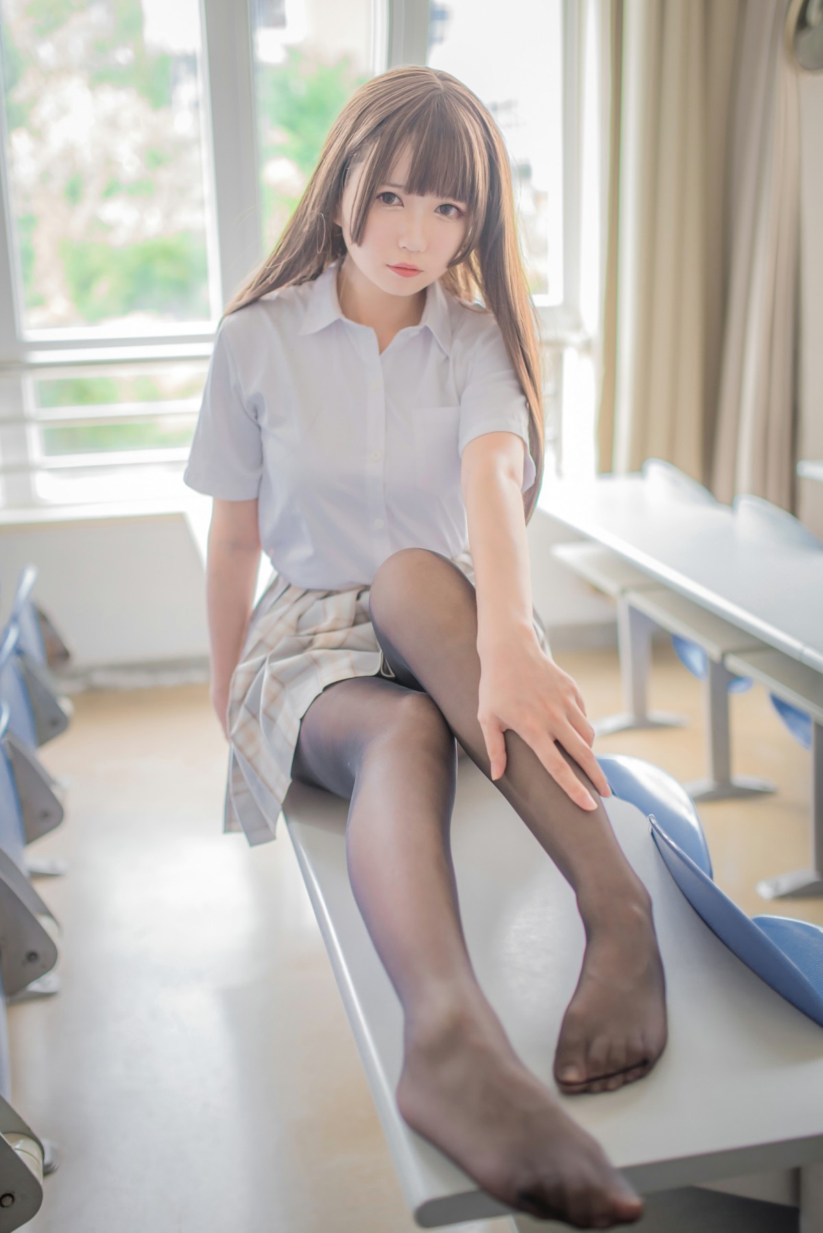 图片[44]-白金Saki写真 – 黑丝 – COSPLAY-小爱·美女部落