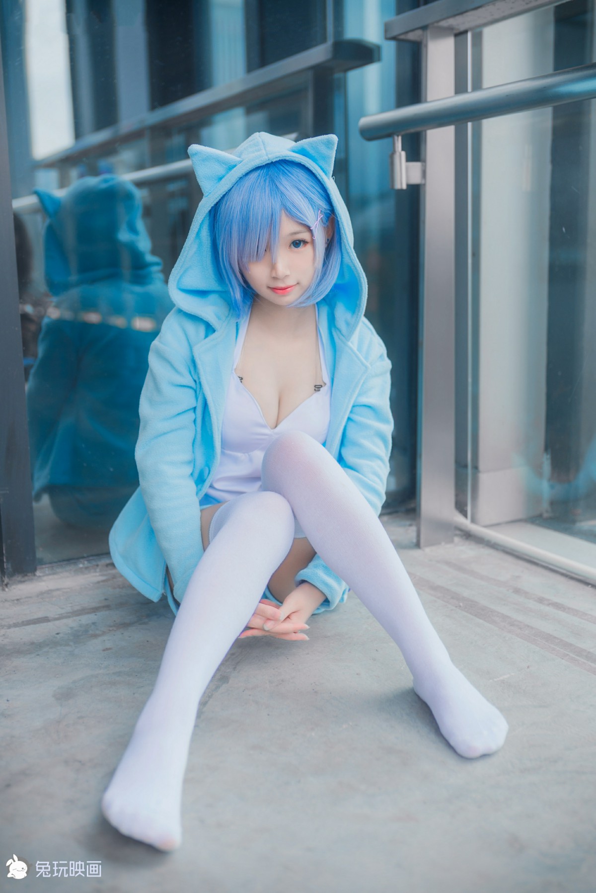 图片[4]-[Cosplay]兔玩映画 – 丢你一只雷姆 – COSPLAY-小爱·美女部落