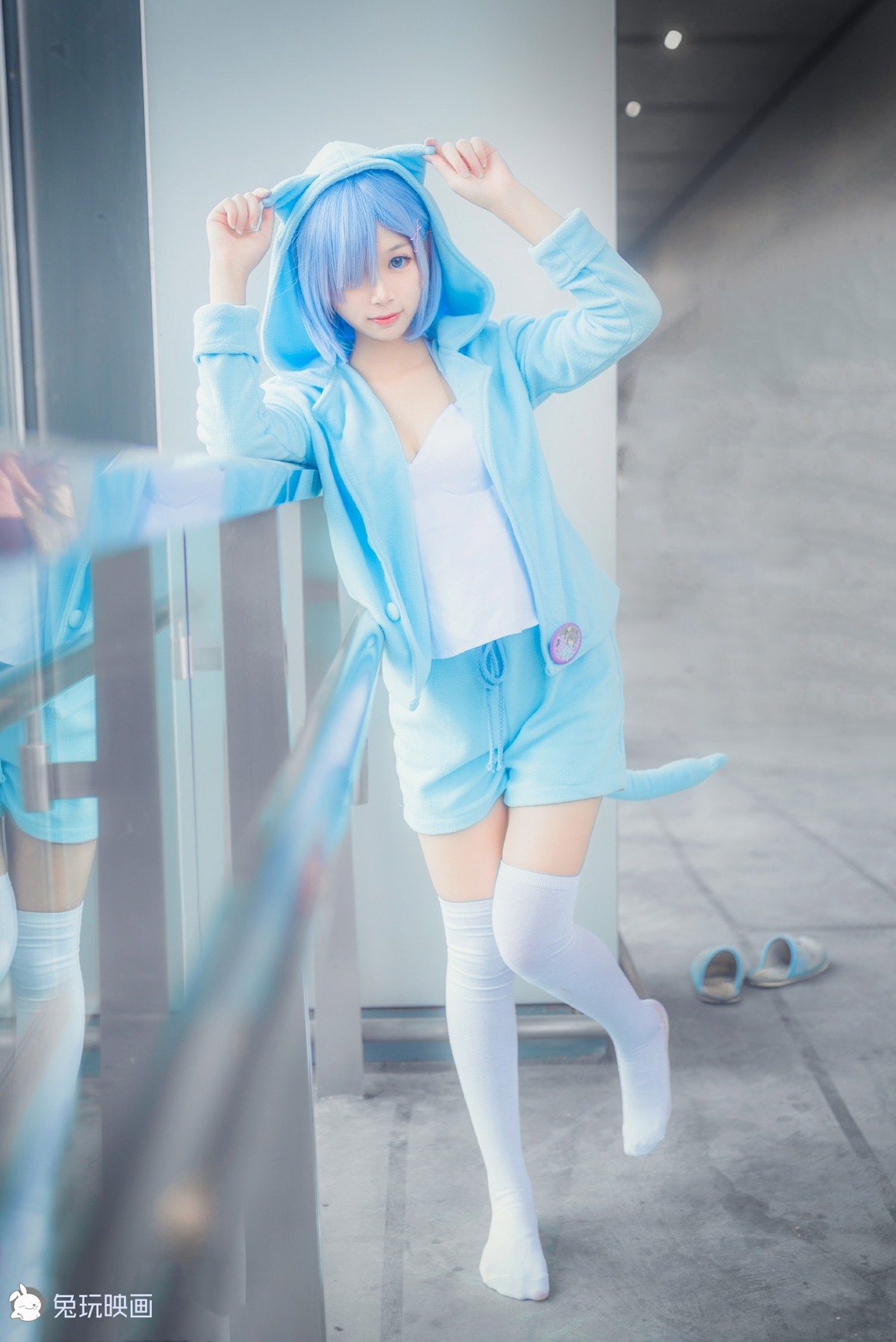 图片[7]-[Cosplay]兔玩映画 – 丢你一只雷姆 – COSPLAY-小爱·美女部落