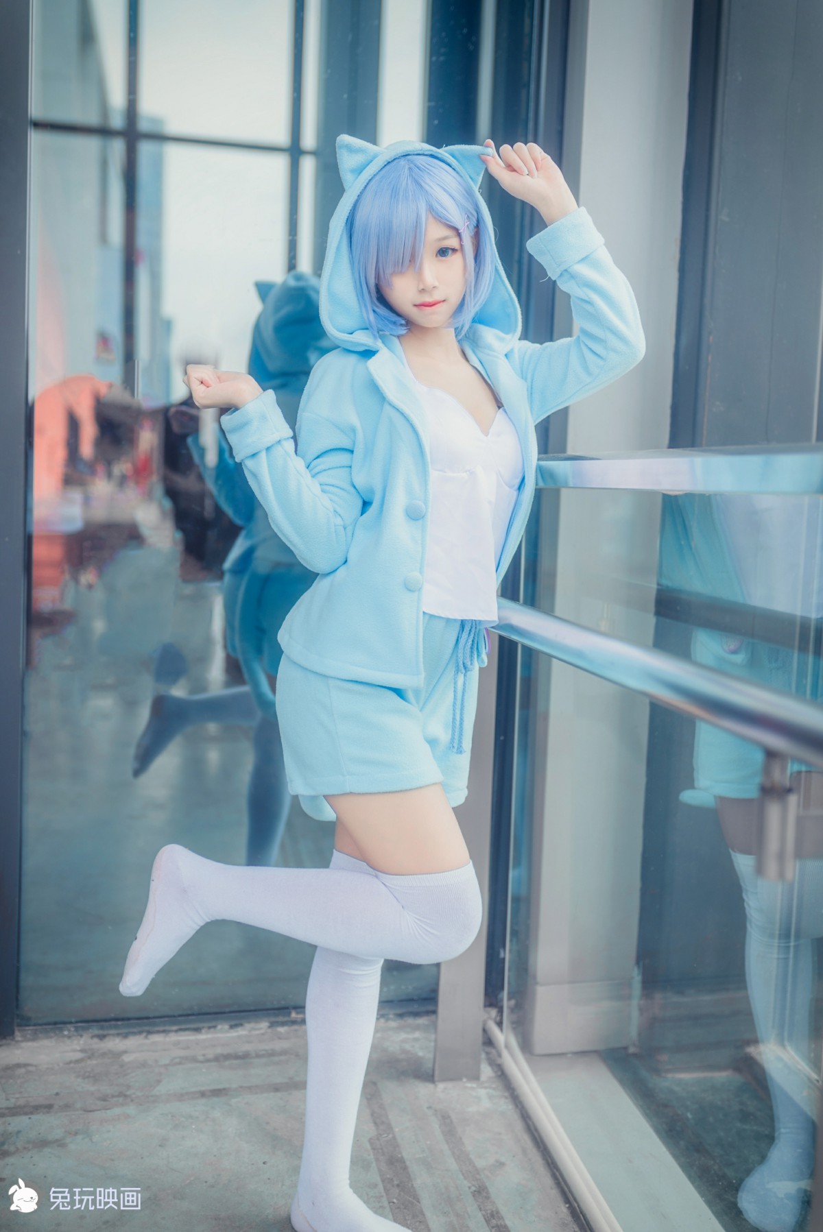 图片[11]-[Cosplay]兔玩映画 – 丢你一只雷姆 – COSPLAY-小爱·美女部落