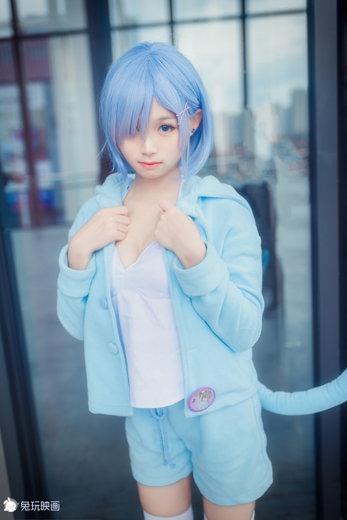图片[14]-[Cosplay]兔玩映画 – 丢你一只雷姆 – COSPLAY-小爱·美女部落