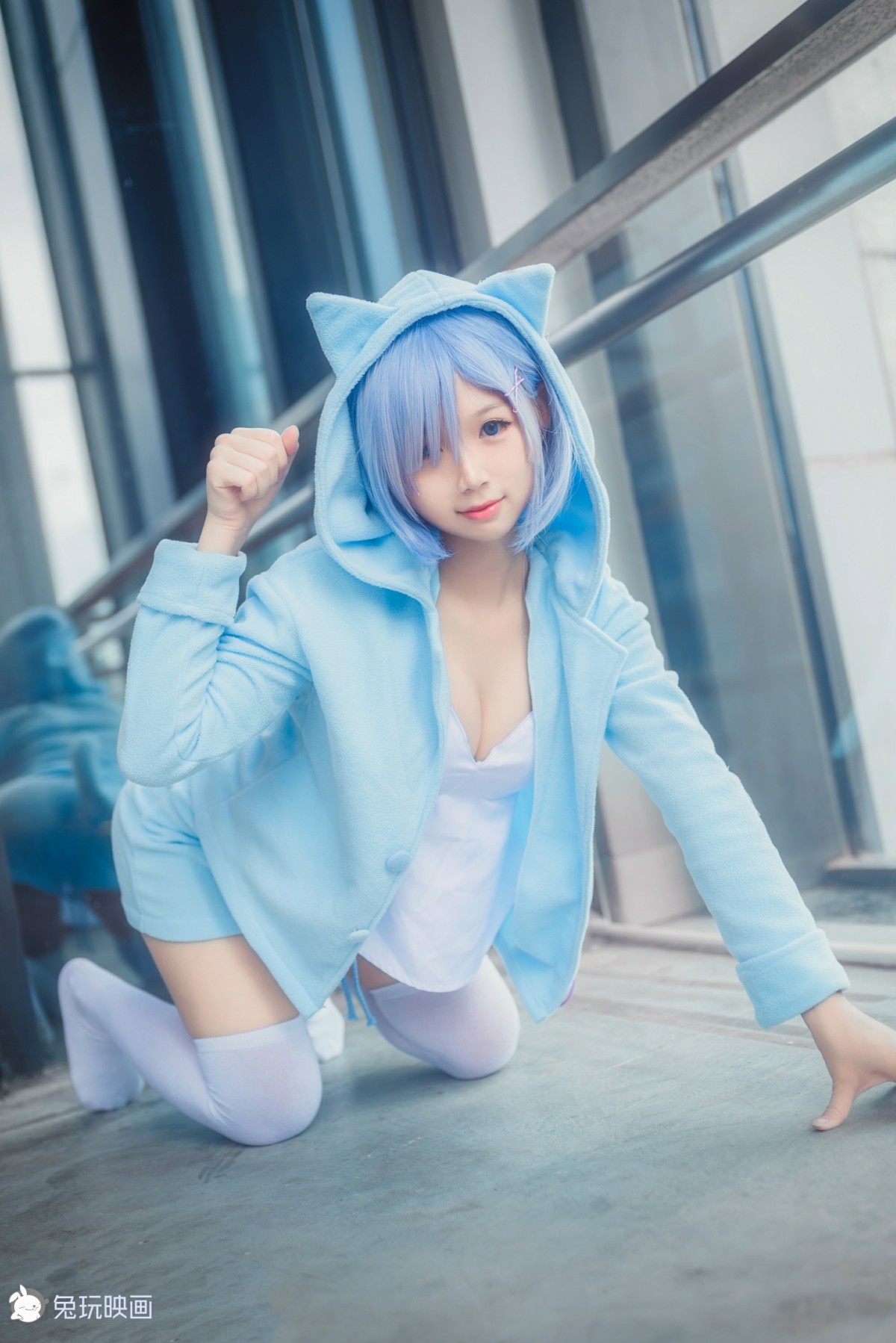 图片[13]-[Cosplay]兔玩映画 – 丢你一只雷姆 – COSPLAY-小爱·美女部落