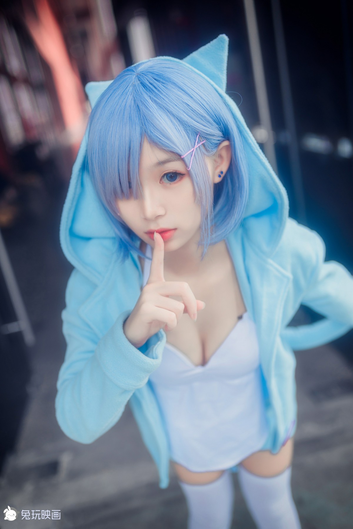 图片[16]-[Cosplay]兔玩映画 – 丢你一只雷姆 – COSPLAY-小爱·美女部落