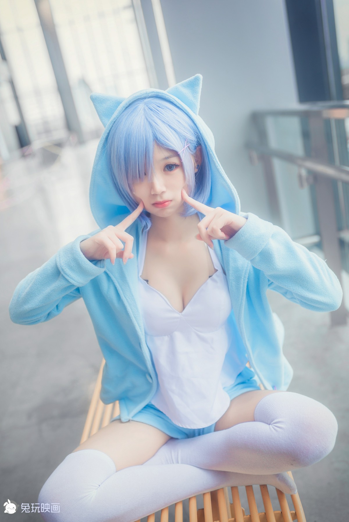图片[20]-[Cosplay]兔玩映画 – 丢你一只雷姆 – COSPLAY-小爱·美女部落
