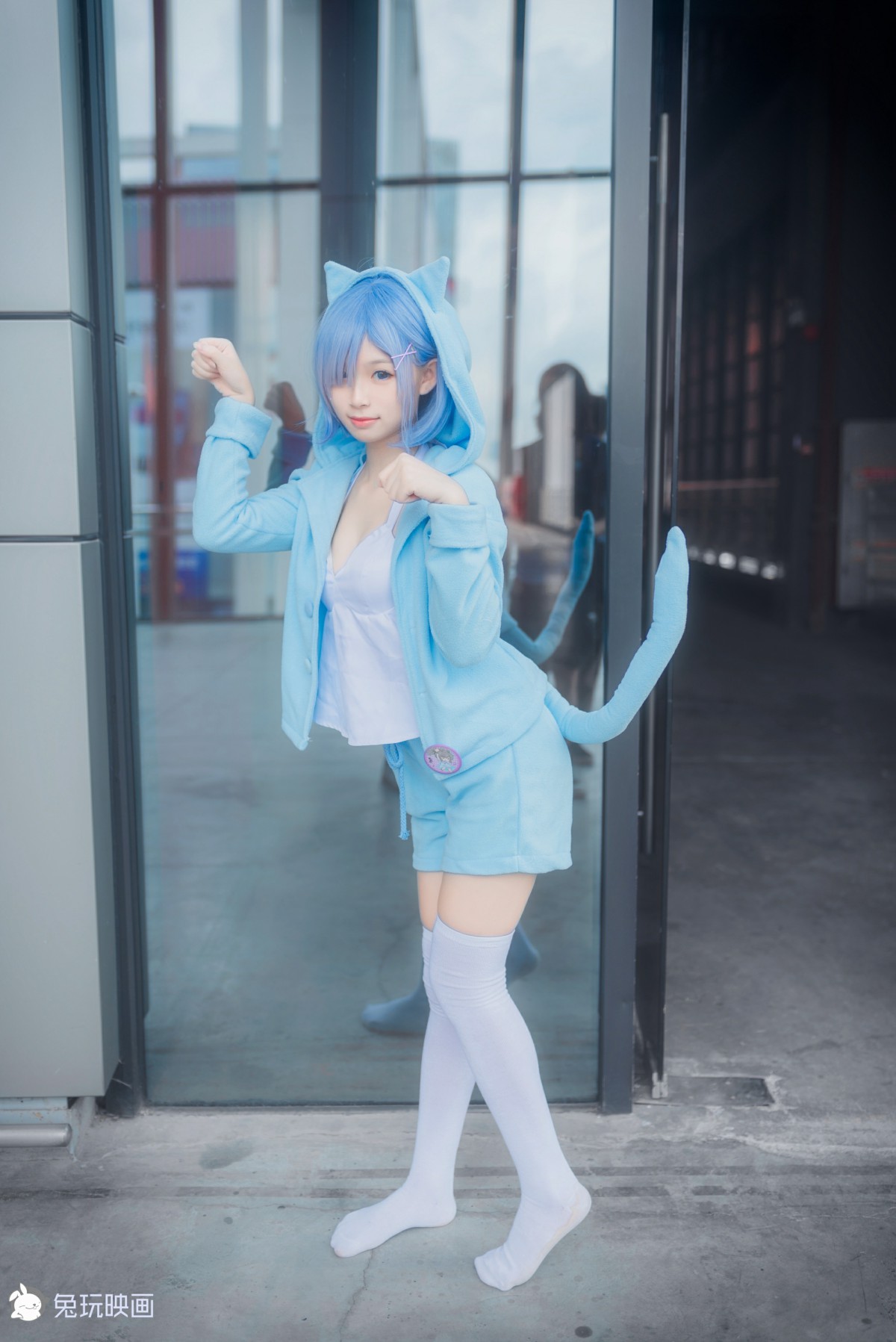 图片[23]-[Cosplay]兔玩映画 – 丢你一只雷姆 – COSPLAY-小爱·美女部落
