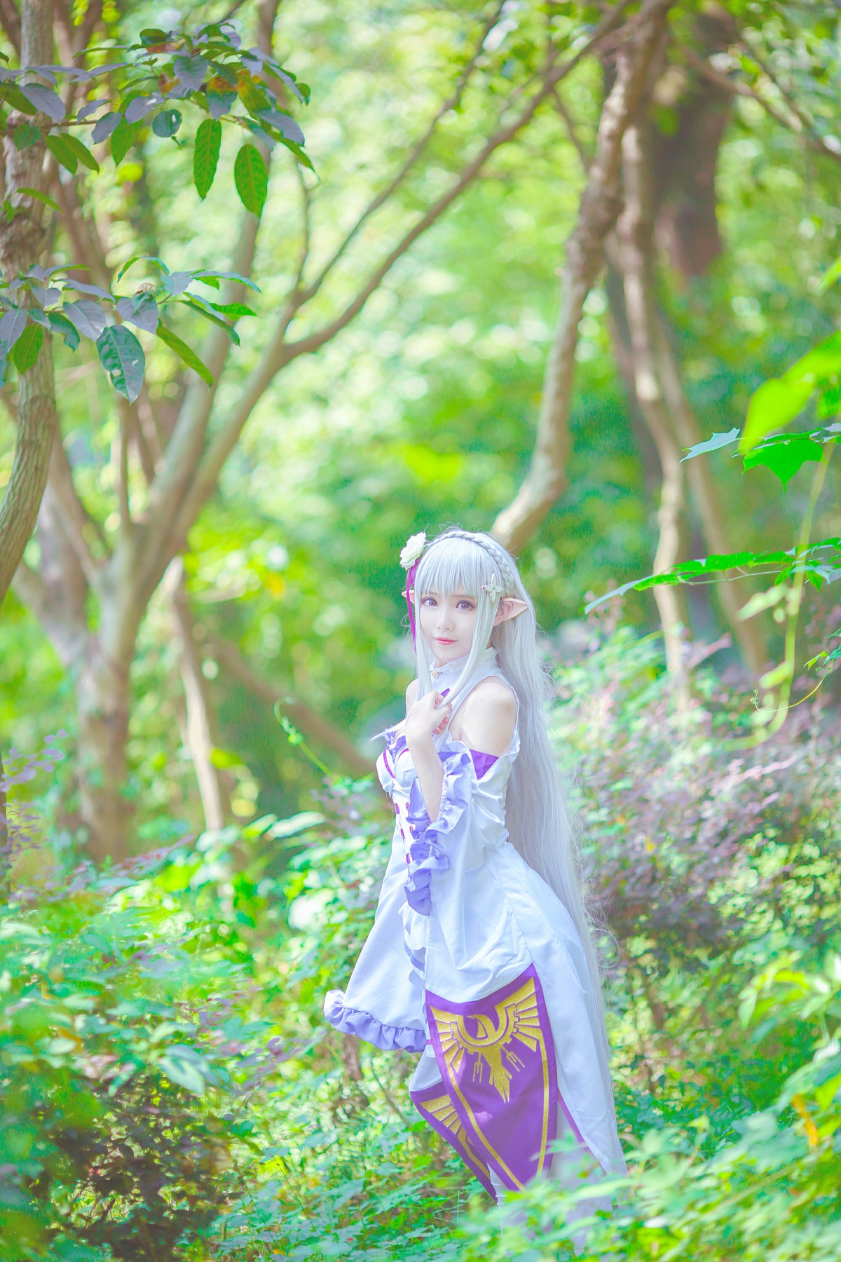 图片[7]-[Cosplay]从零开始的异世界生活 艾米莉娅 精美Cos – COSPLAY-小爱·美女部落