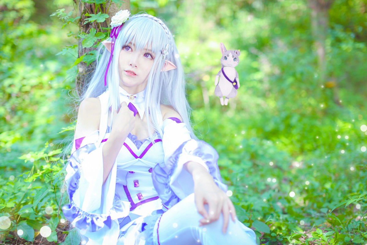 图片[11]-[Cosplay]从零开始的异世界生活 艾米莉娅 精美Cos – COSPLAY-小爱·美女部落