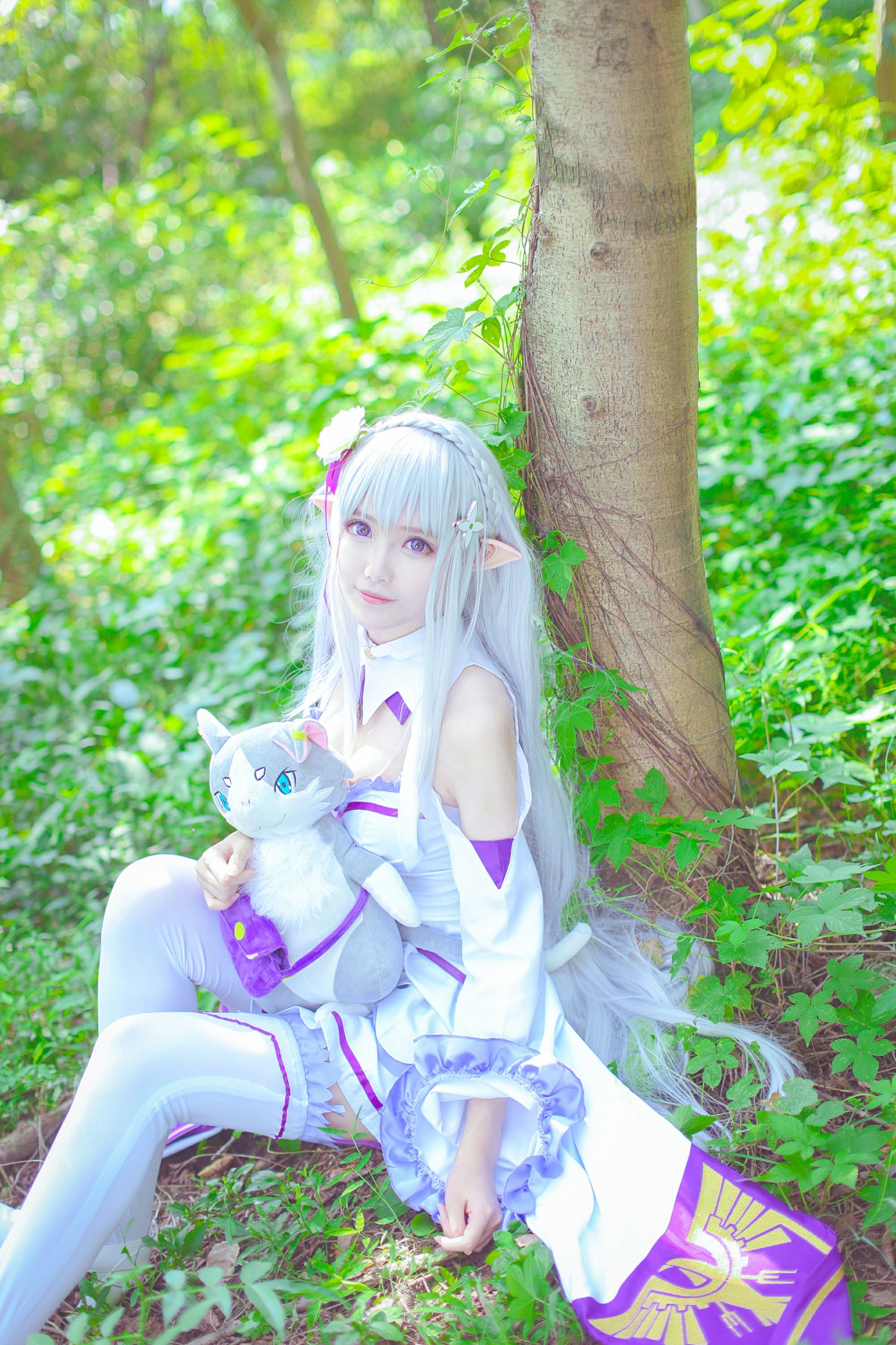 图片[12]-[Cosplay]从零开始的异世界生活 艾米莉娅 精美Cos – COSPLAY-小爱·美女部落