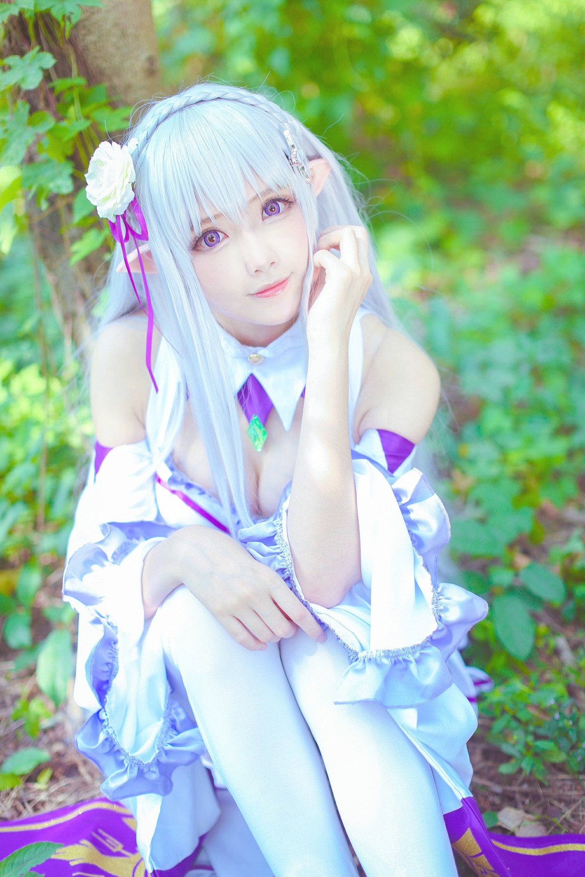图片[13]-[Cosplay]从零开始的异世界生活 艾米莉娅 精美Cos – COSPLAY-小爱·美女部落