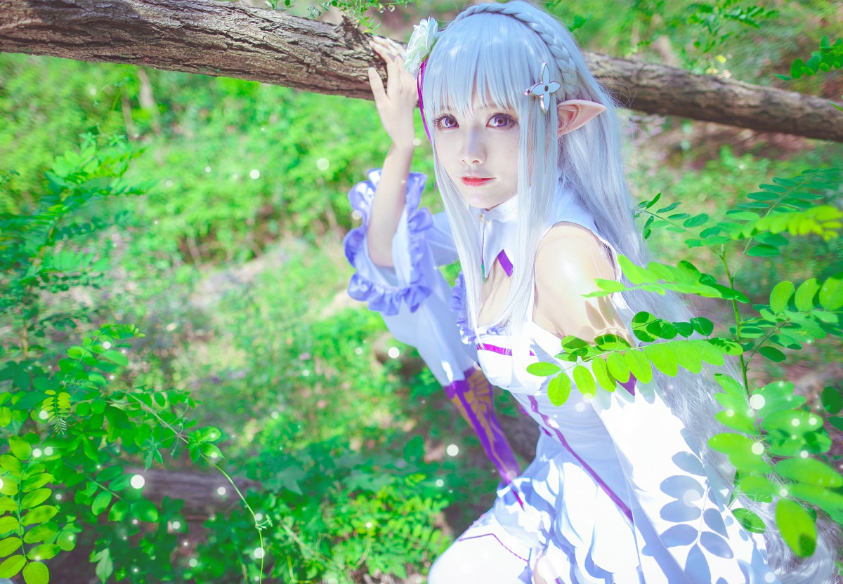 图片[18]-[Cosplay]从零开始的异世界生活 艾米莉娅 精美Cos – COSPLAY-小爱·美女部落