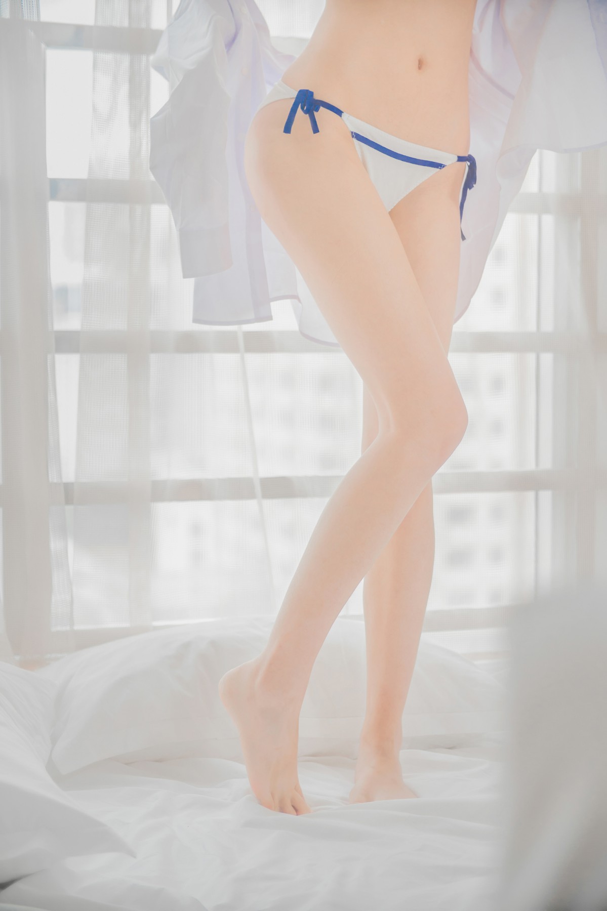 图片[8]-[桜桃喵]桜桃未熟-白衬衫双马尾 – COSPLAY-小爱·美女部落