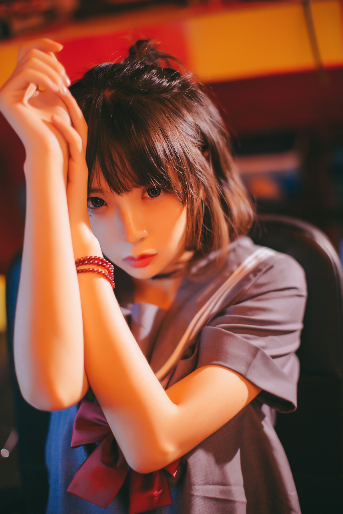 疯猫ss – 被囚禁的少女 – COSPLAY-小爱·美女部落