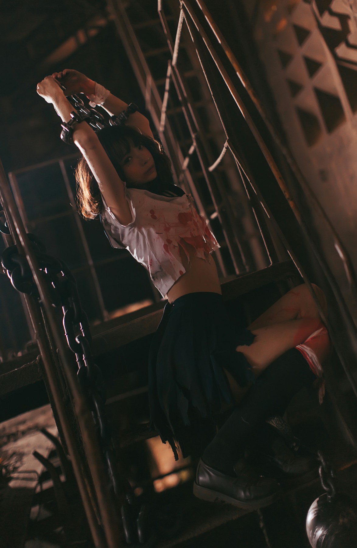 图片[4]-疯猫ss – 被囚禁的少女 – COSPLAY-小爱·美女部落