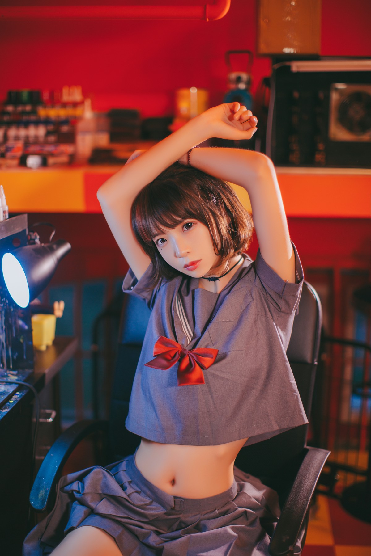 图片[6]-疯猫ss – 被囚禁的少女 – COSPLAY-小爱·美女部落