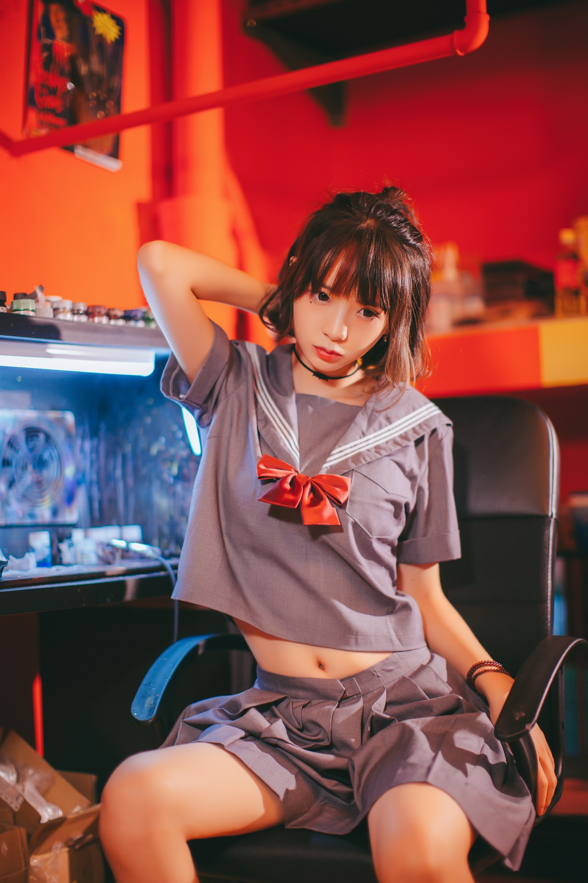 图片[7]-疯猫ss – 被囚禁的少女 – COSPLAY-小爱·美女部落