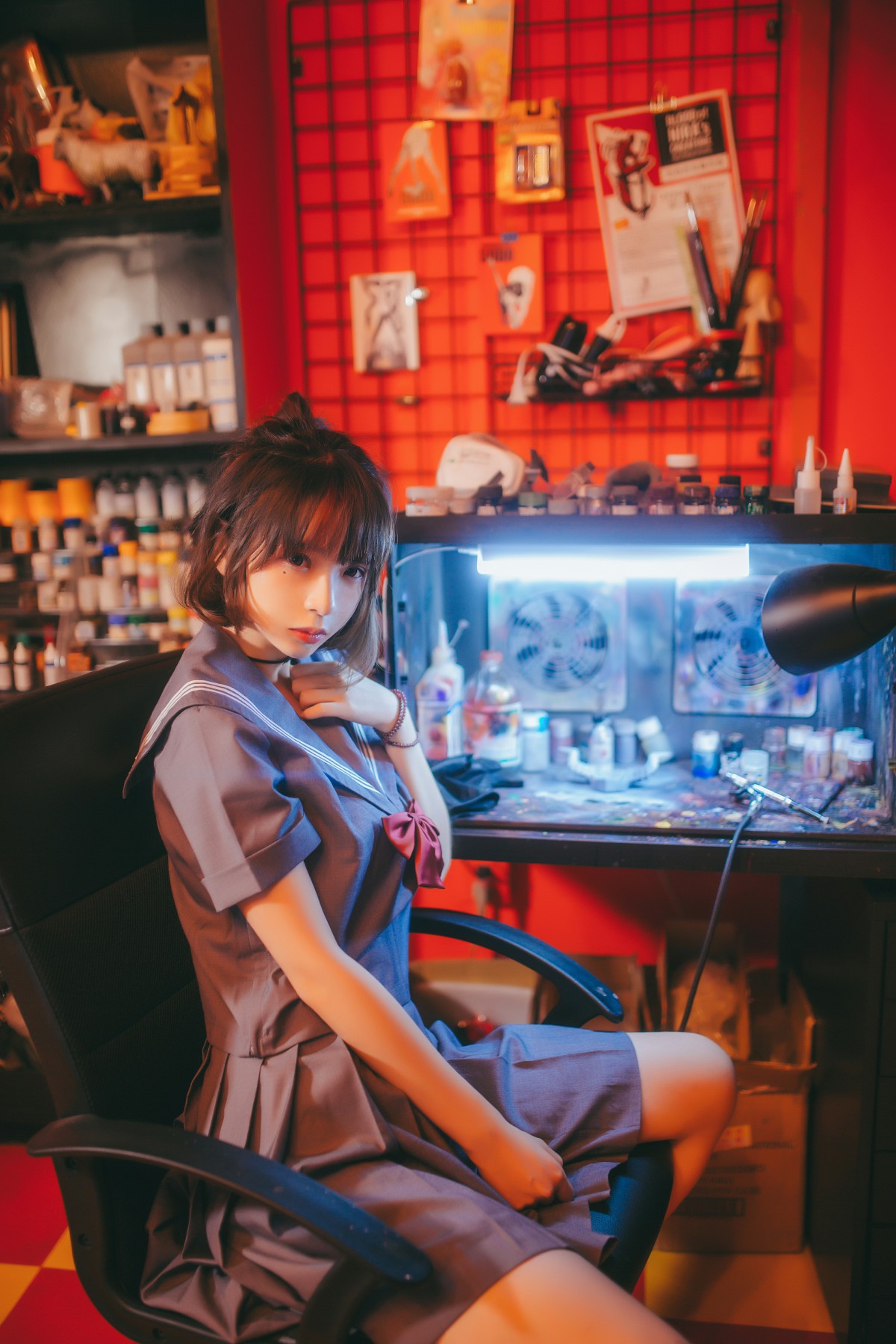 图片[14]-疯猫ss – 被囚禁的少女 – COSPLAY-小爱·美女部落