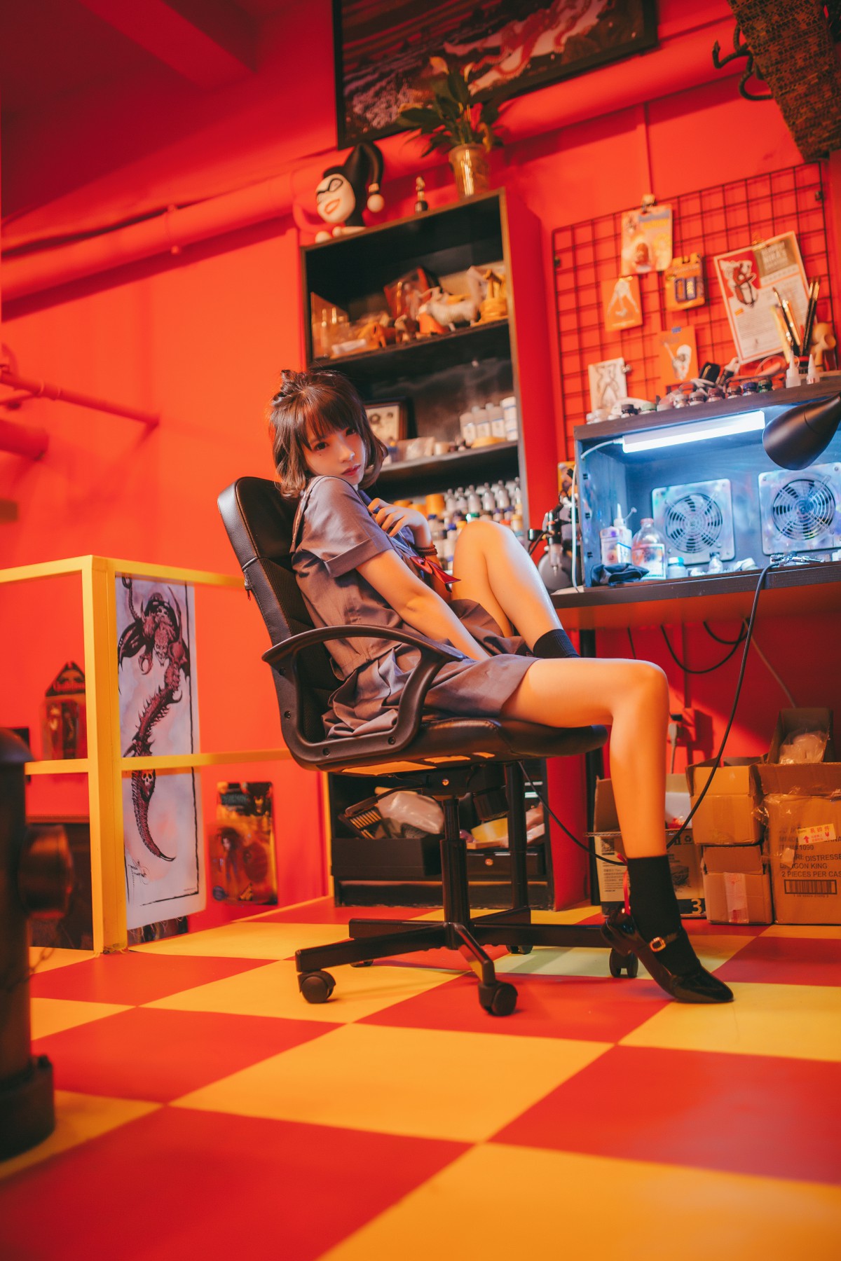 图片[18]-疯猫ss – 被囚禁的少女 – COSPLAY-小爱·美女部落
