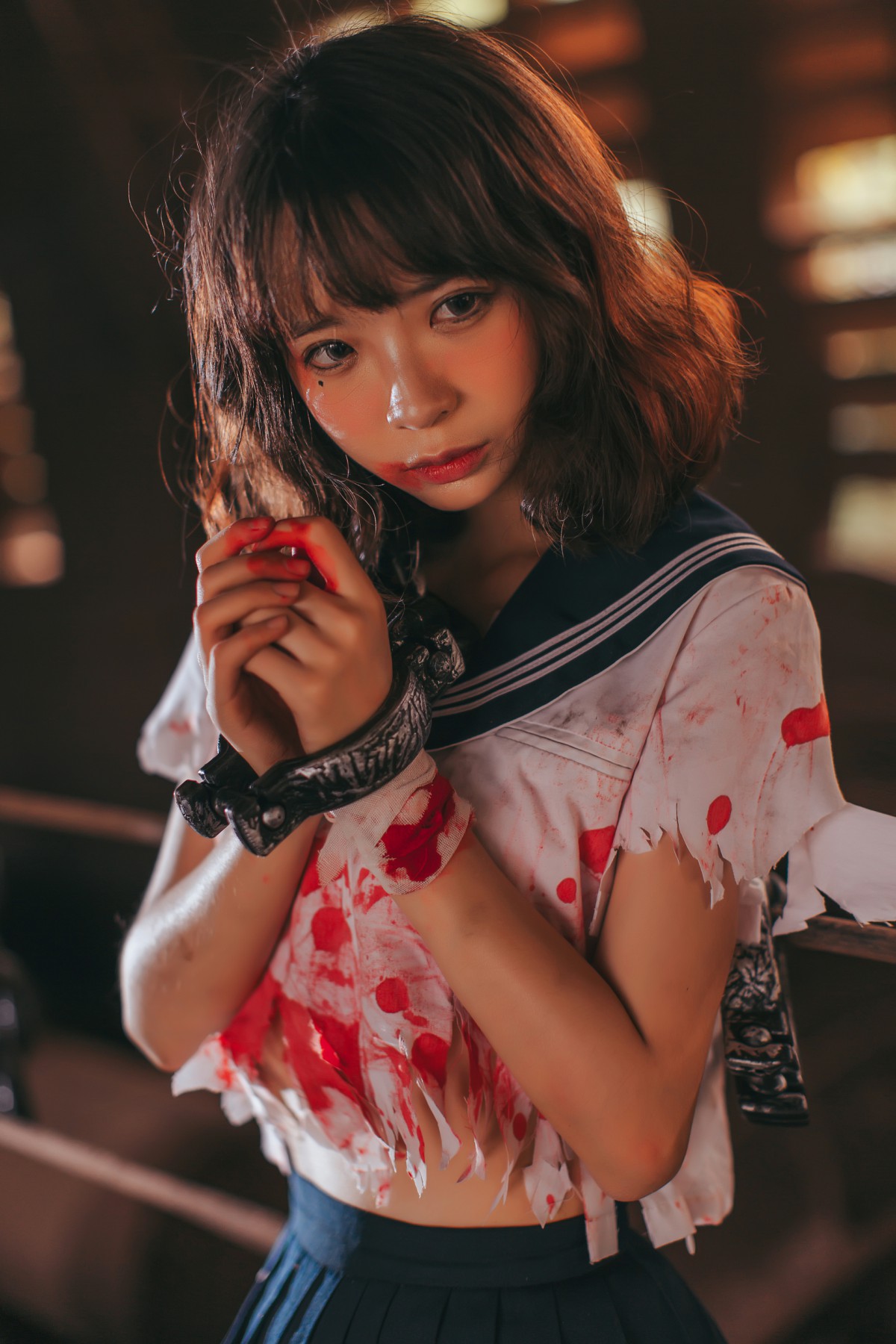图片[22]-疯猫ss – 被囚禁的少女 – COSPLAY-小爱·美女部落