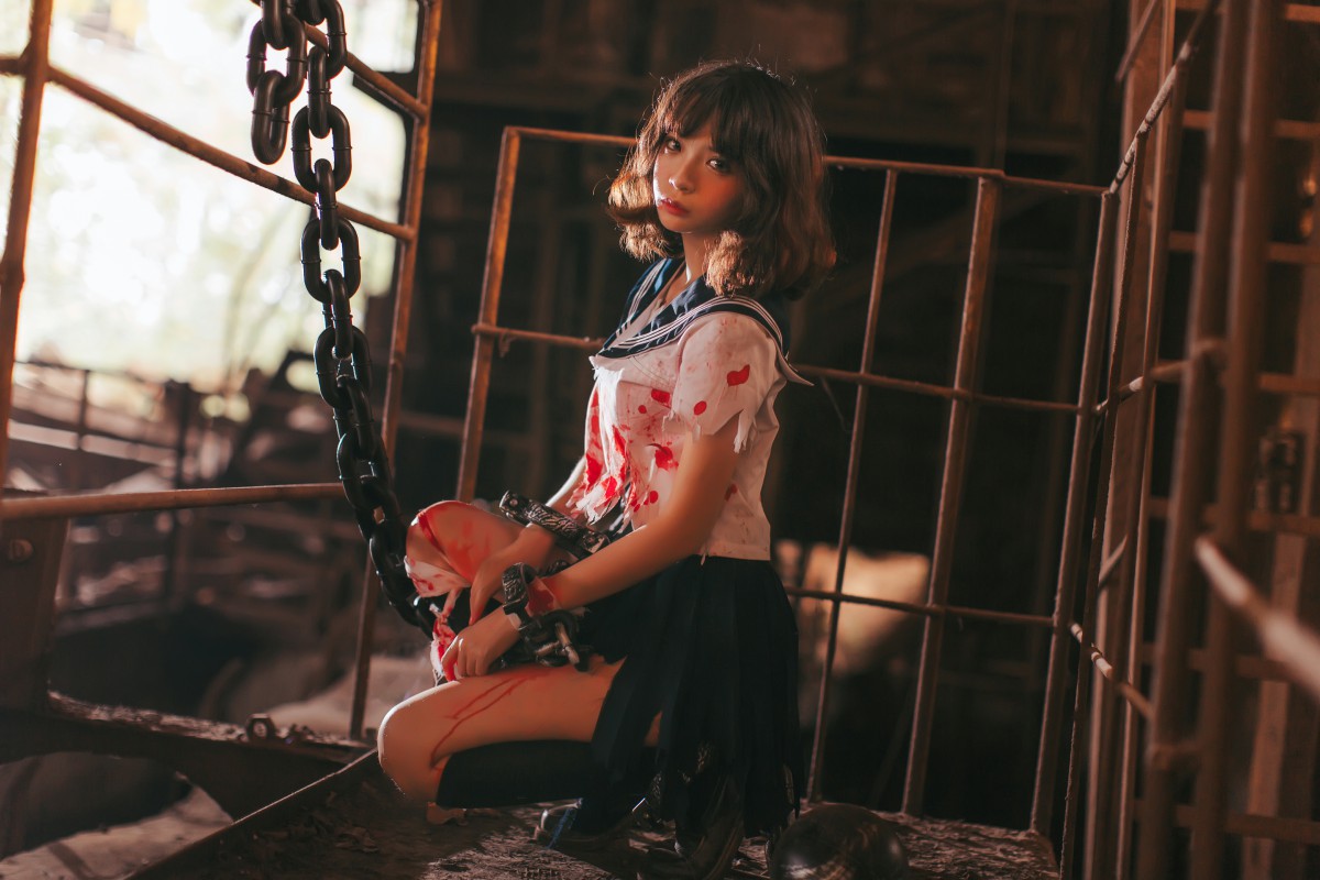 图片[24]-疯猫ss – 被囚禁的少女 – COSPLAY-小爱·美女部落