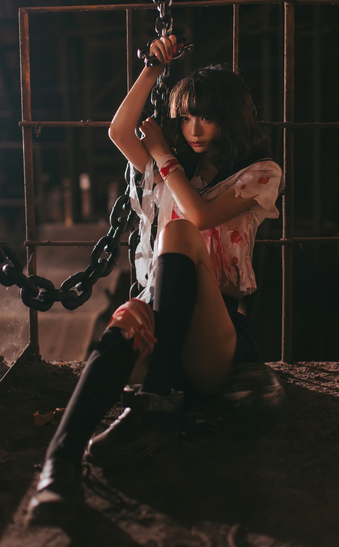 图片[30]-疯猫ss – 被囚禁的少女 – COSPLAY-小爱·美女部落