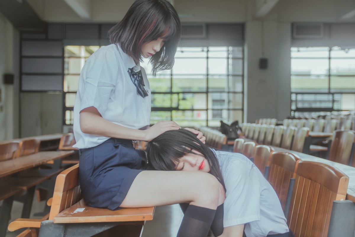 图片[11]-疯猫ss – JK百合 – COSPLAY-小爱·美女部落