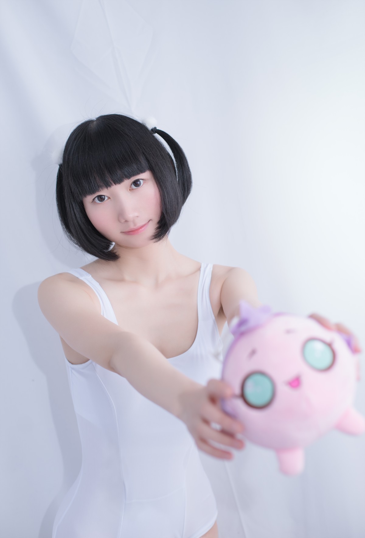 图片[3]-[轻兰映画写真]SPL.001 白色纯情丝袜秀 – COSPLAY-小爱·美女部落