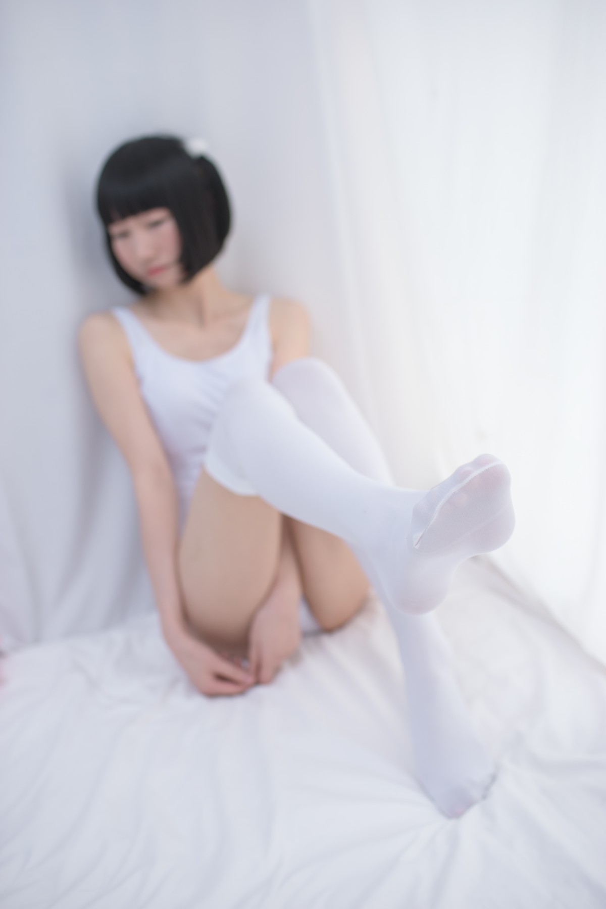 图片[20]-[轻兰映画写真]SPL.001 白色纯情丝袜秀 – COSPLAY-小爱·美女部落