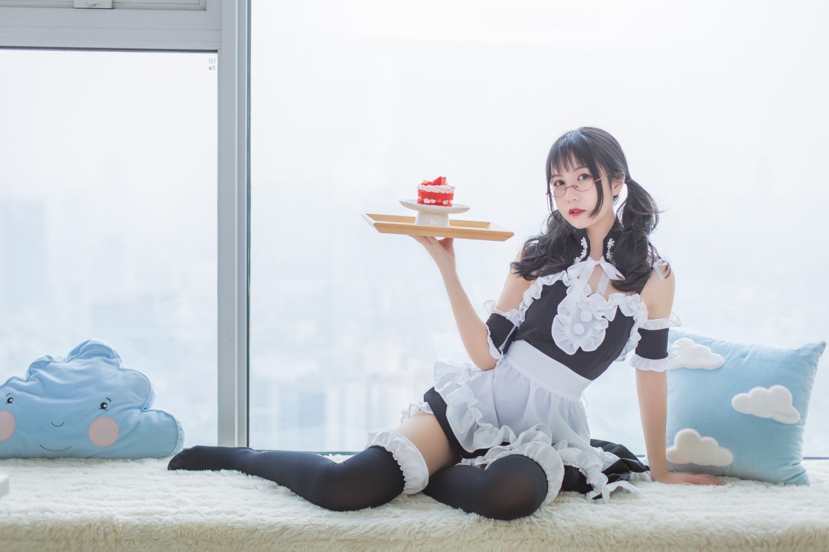 图片[2]-COS美女 逐月SU写真 – 女仆 – COSPLAY-小爱·美女部落