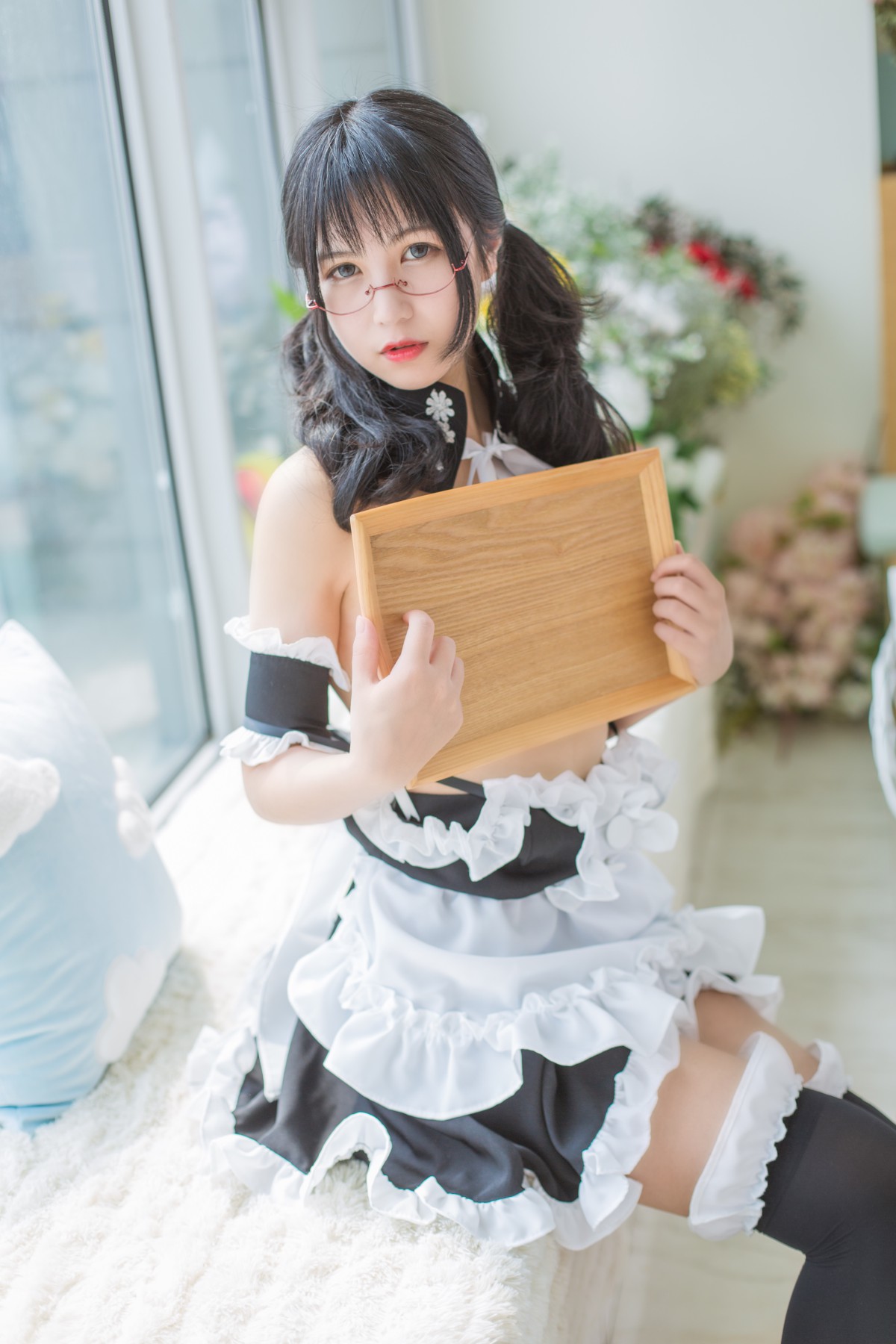 图片[22]-COS美女 逐月SU写真 – 女仆 – COSPLAY-小爱·美女部落