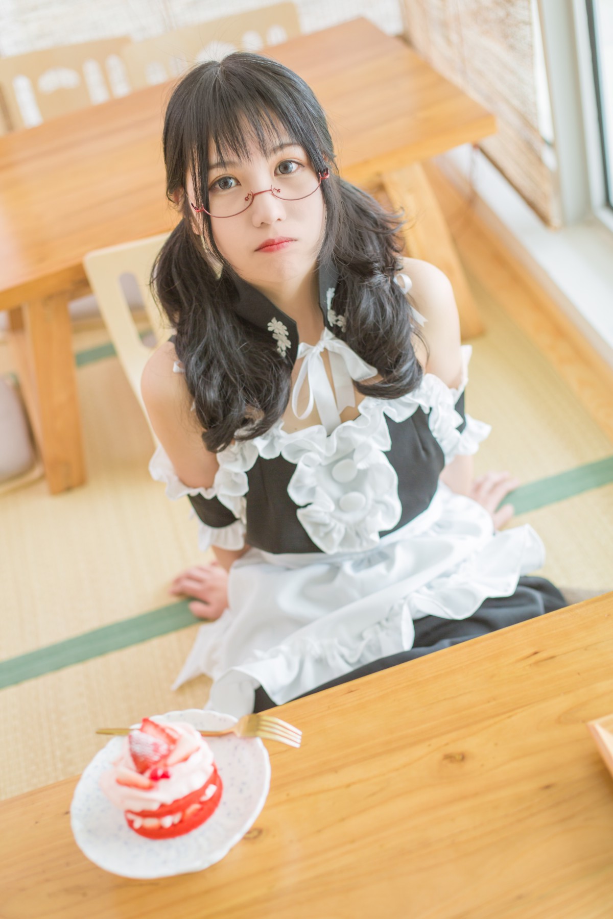 图片[28]-COS美女 逐月SU写真 – 女仆 – COSPLAY-小爱·美女部落